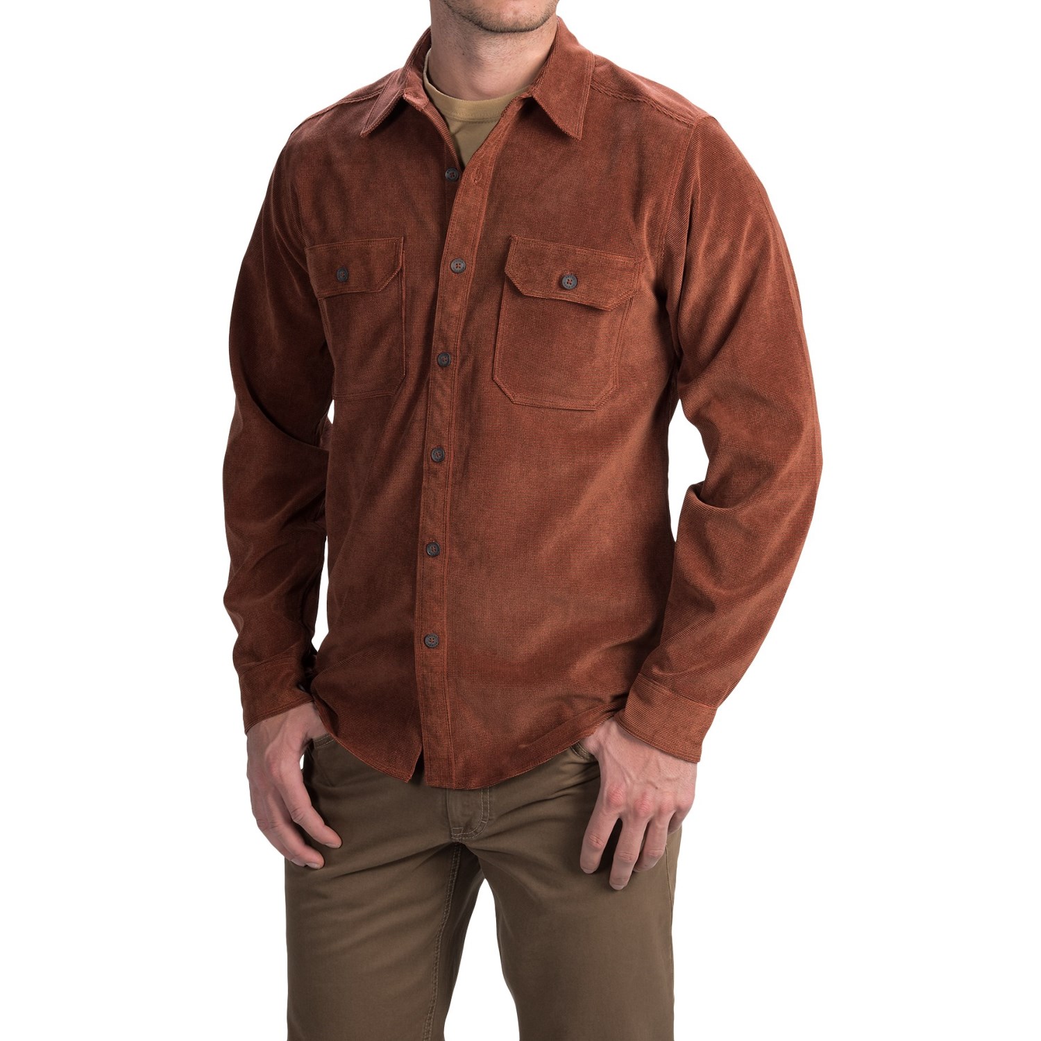 Royal Robbins Grid Cord Shirt - UPF 50+, Long Sleeve (For Men)