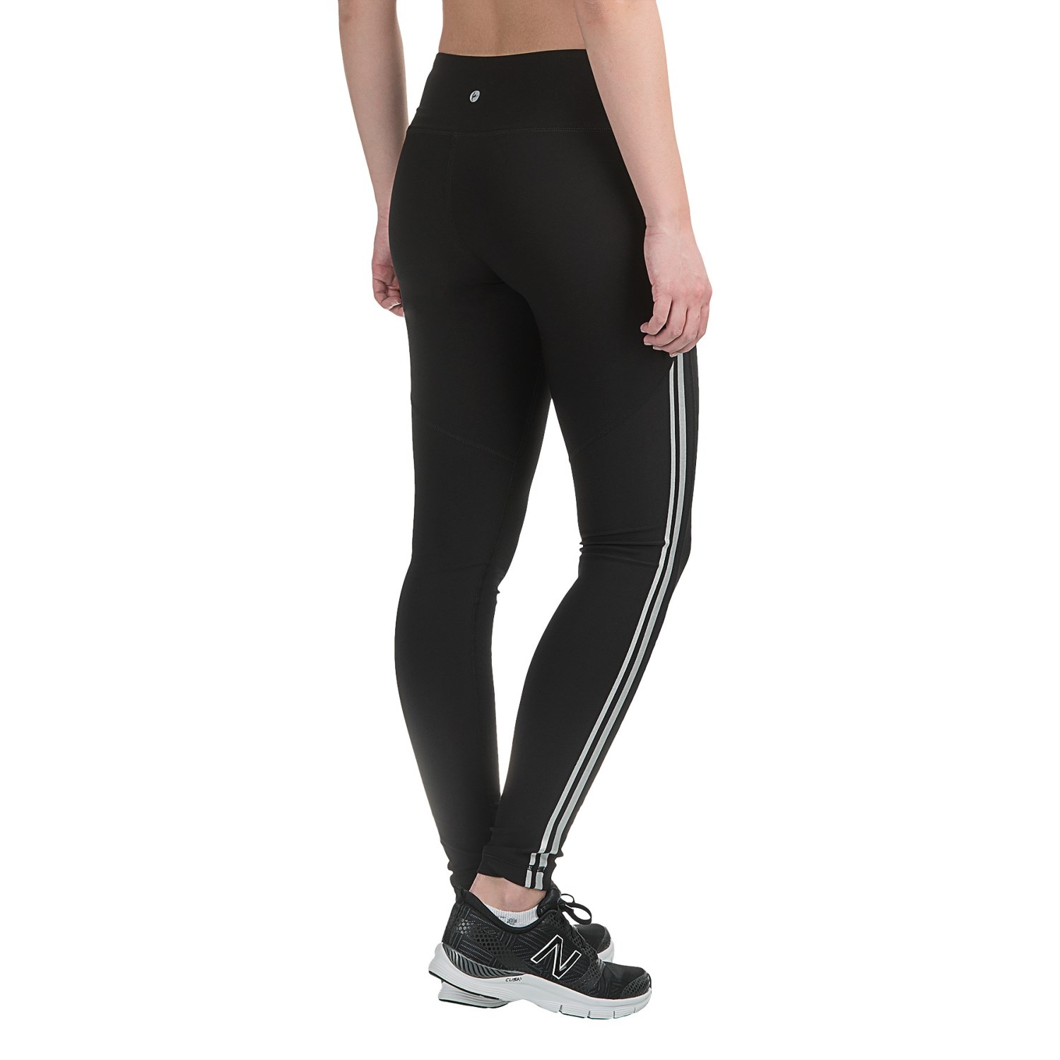 90 Degree by Reflex Reflective Stripe Leggings (For Women)