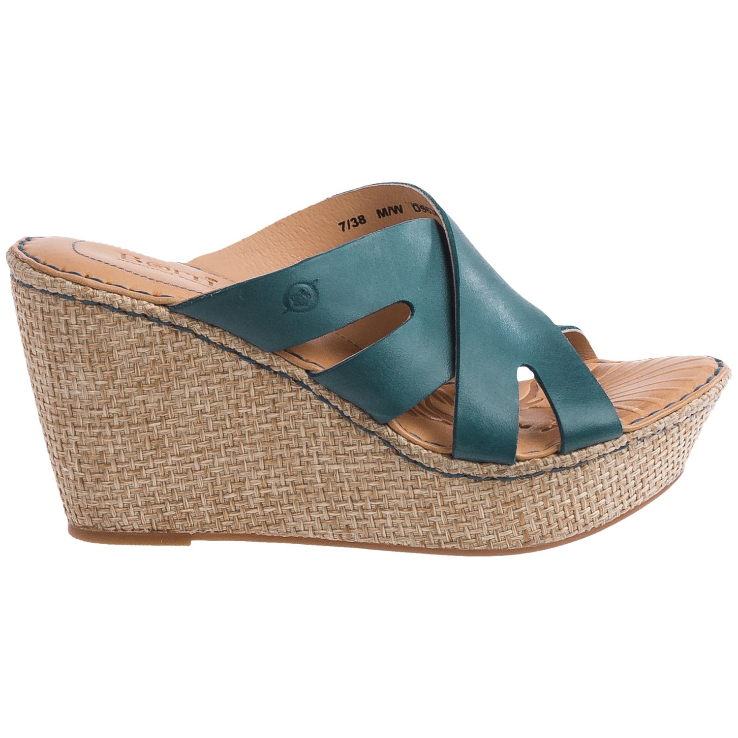 Born Ilara Wedge Sandals - Leather (For Women)