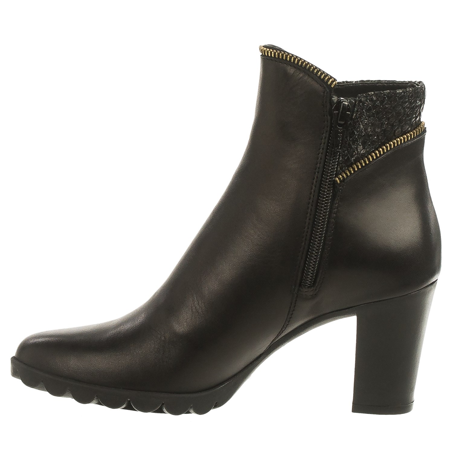 The Flexx Dip Body Ankle Boots - Leather (For Women)