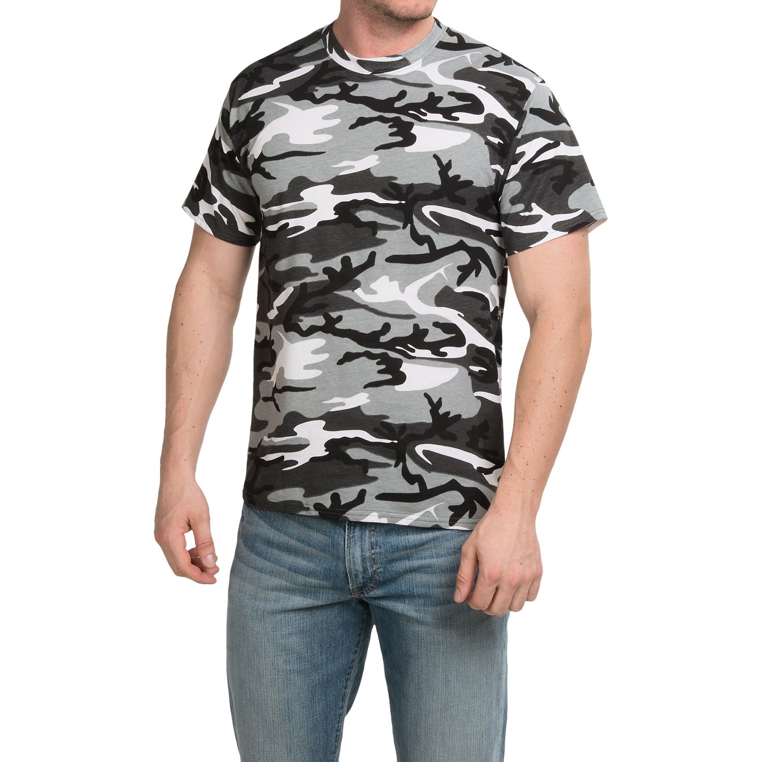 Camouflage T-Shirt - Short Sleeve (For Men and Women)