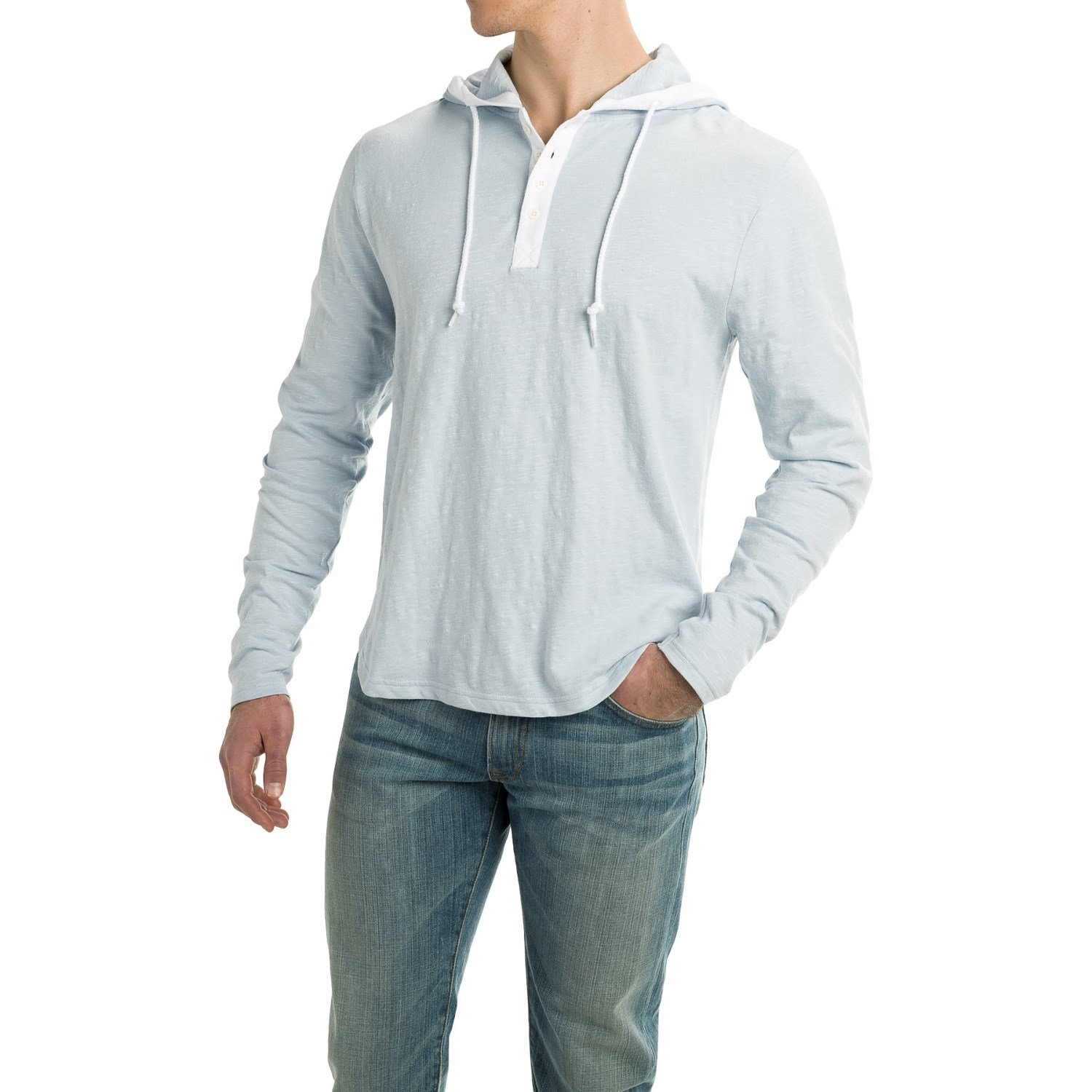 Threads 4 Thought Boardwalk Hooded Shirt - Long Sleeve (For Men)