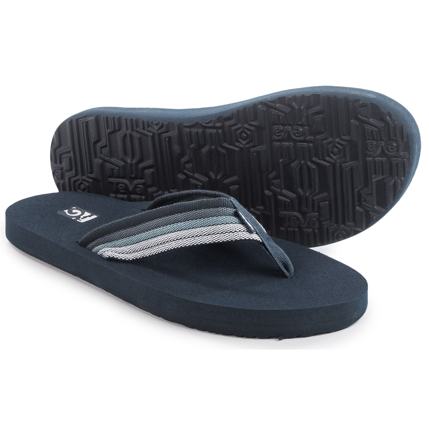 Teva Mush® II Canvas Flip-Flops (For Men)