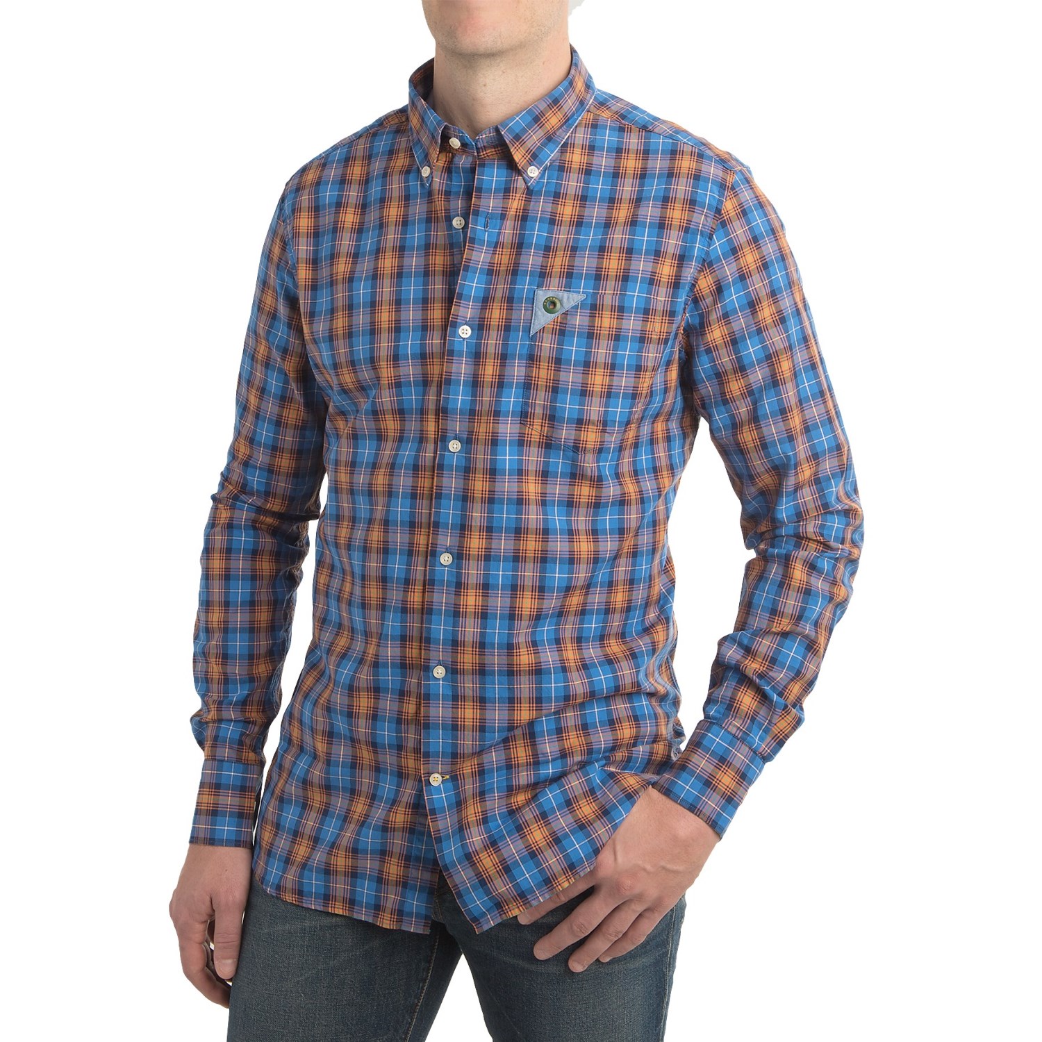 Barbour Laundered Check Shirt - Long Sleeve (For Men)