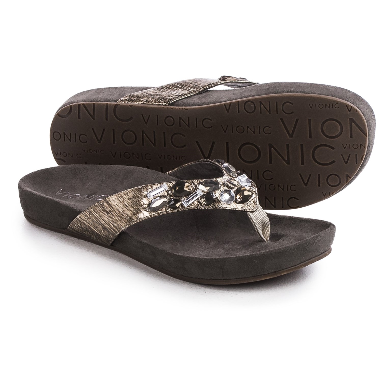 Vionic with Orthaheel Technology Verity Flip-Flops (For Women)