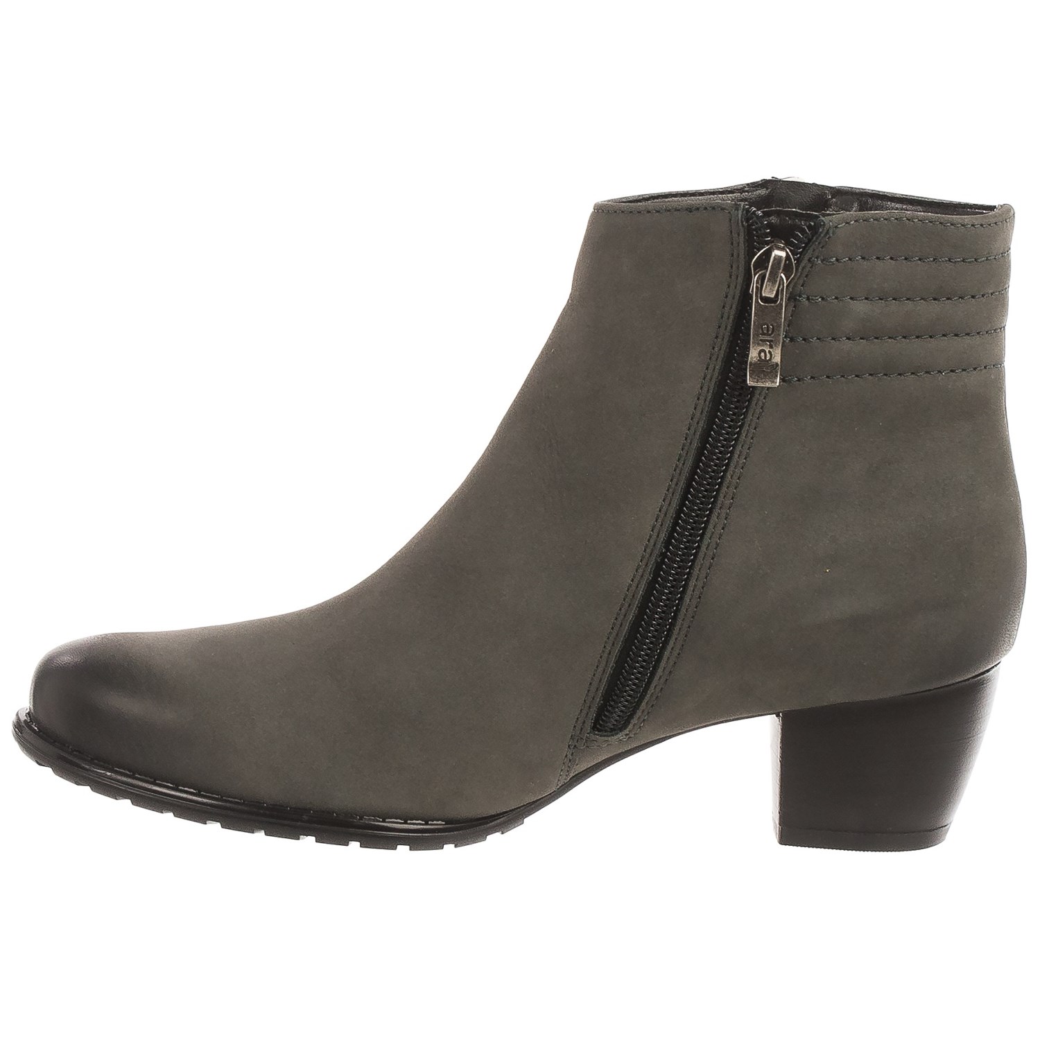 Ara Florrie Ankle Boots - Nubuck, Side Zip (For Women)