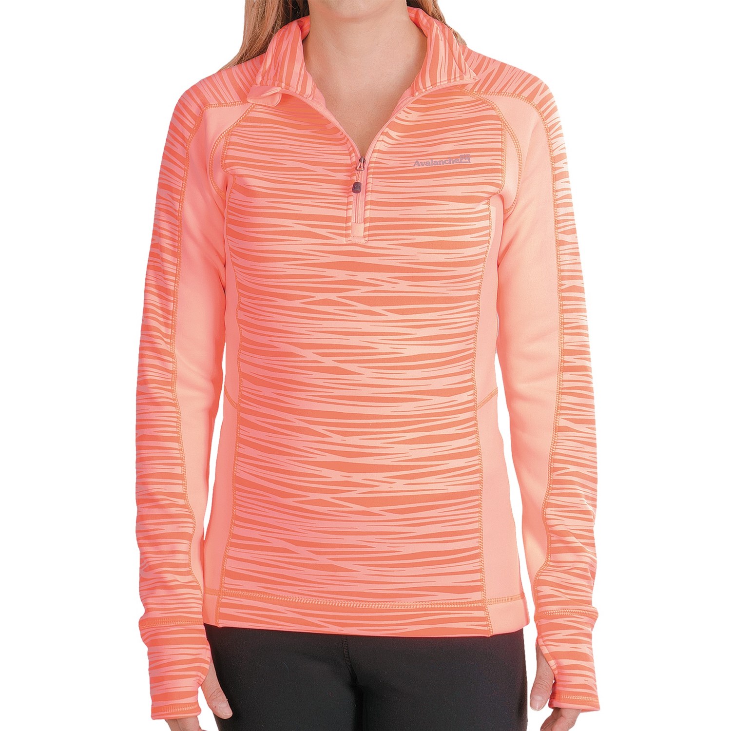 Avalanche Wear Fleece Mogul Shirt - Zip Neck, Long Sleeve (For Women)