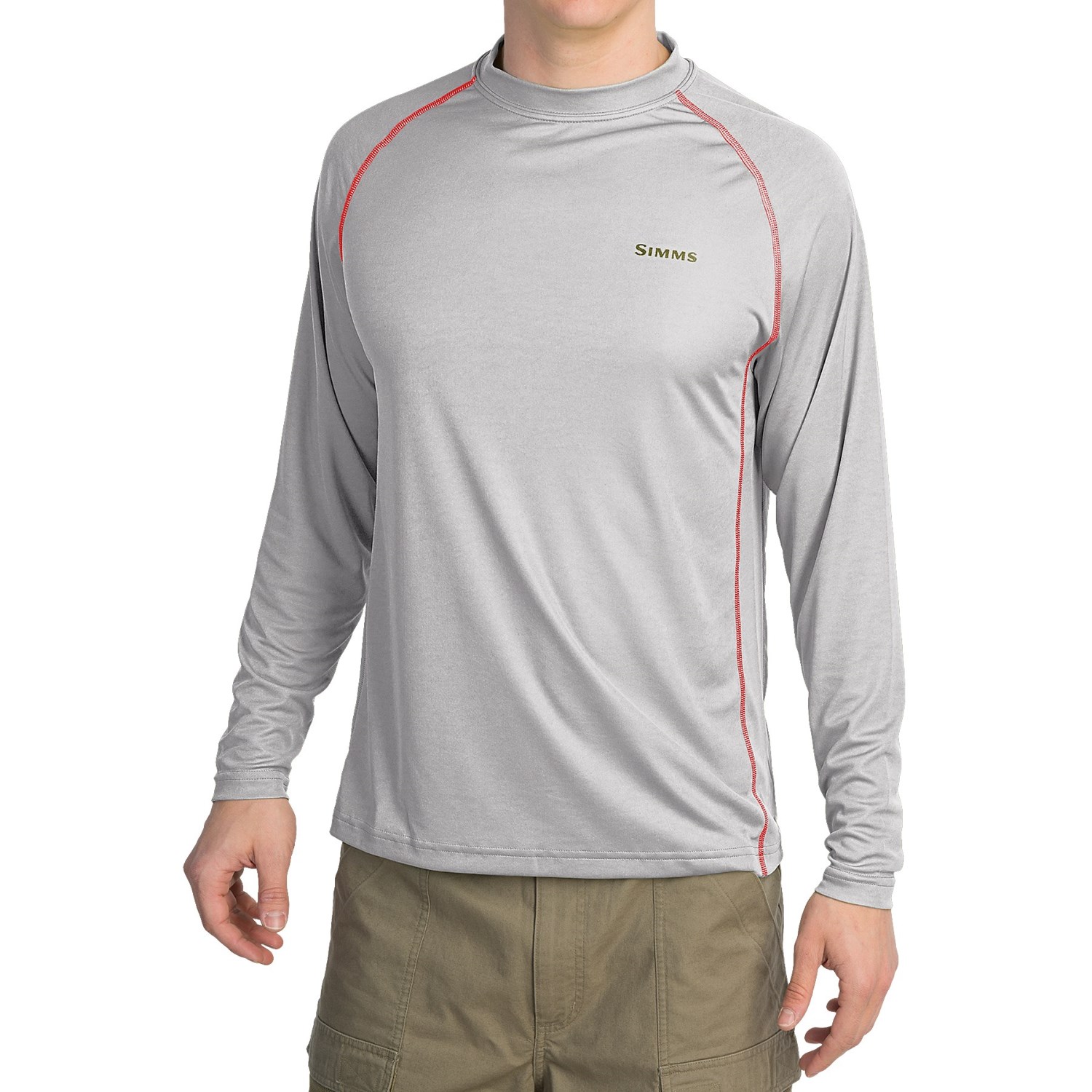 Simms Solarflex Crew Shirt - UPF 50+, Long Sleeve (For Men)