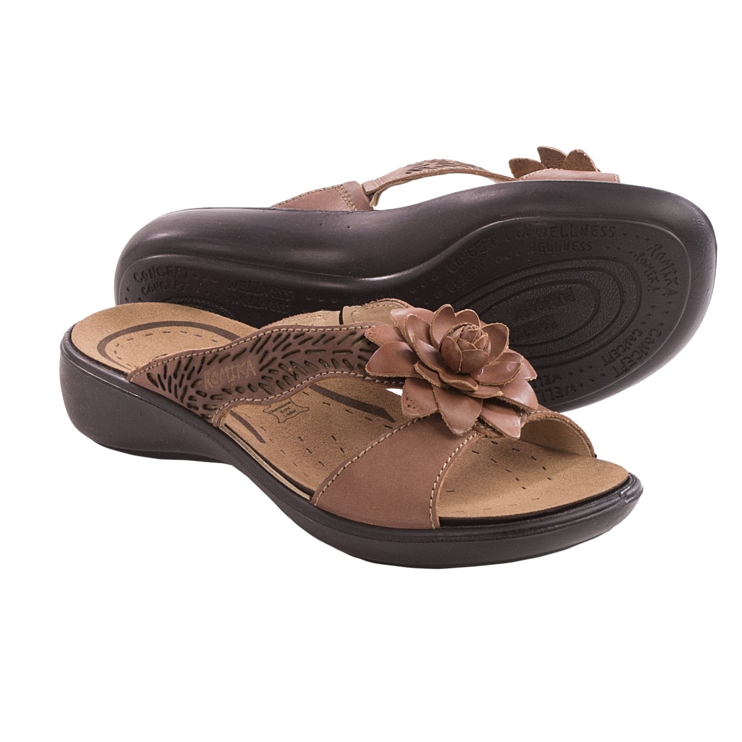 Romika Ibiza 62 Flower Sandals - Leather (For Women)