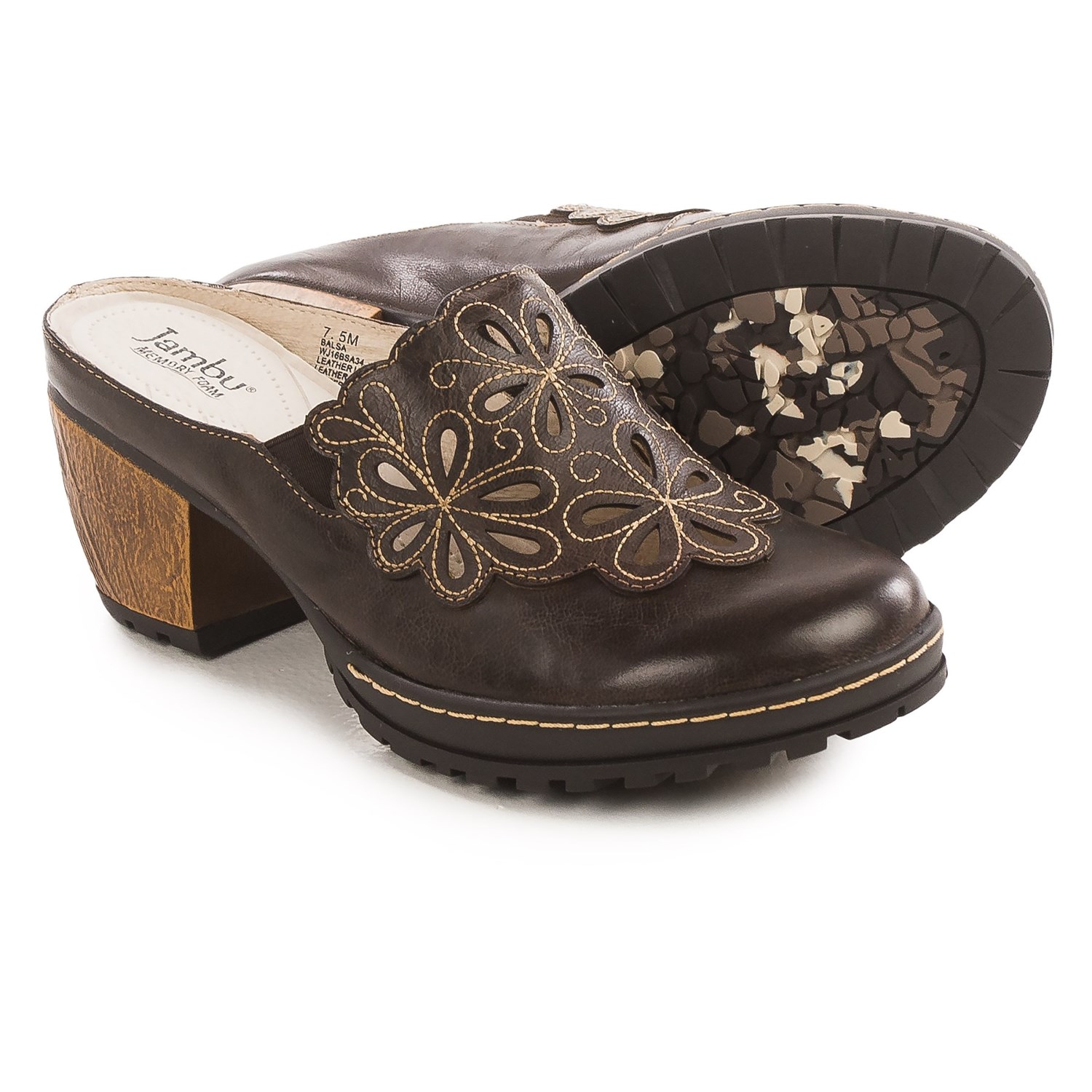 Jambu Balsa Clogs - Leather (For Women)