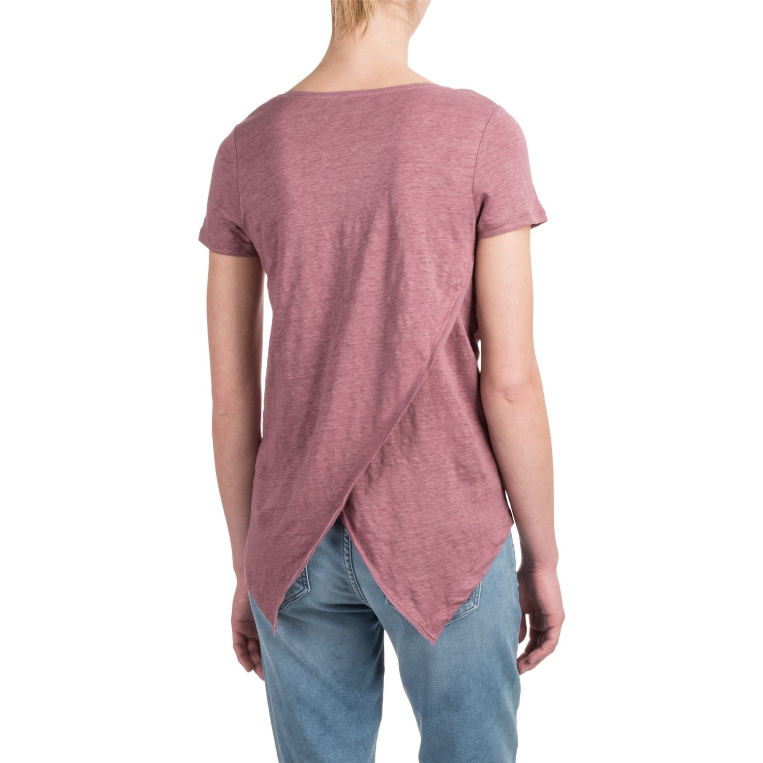 Willi Smith Tulip Back Shirt - Linen, Short Sleeve (For Women)