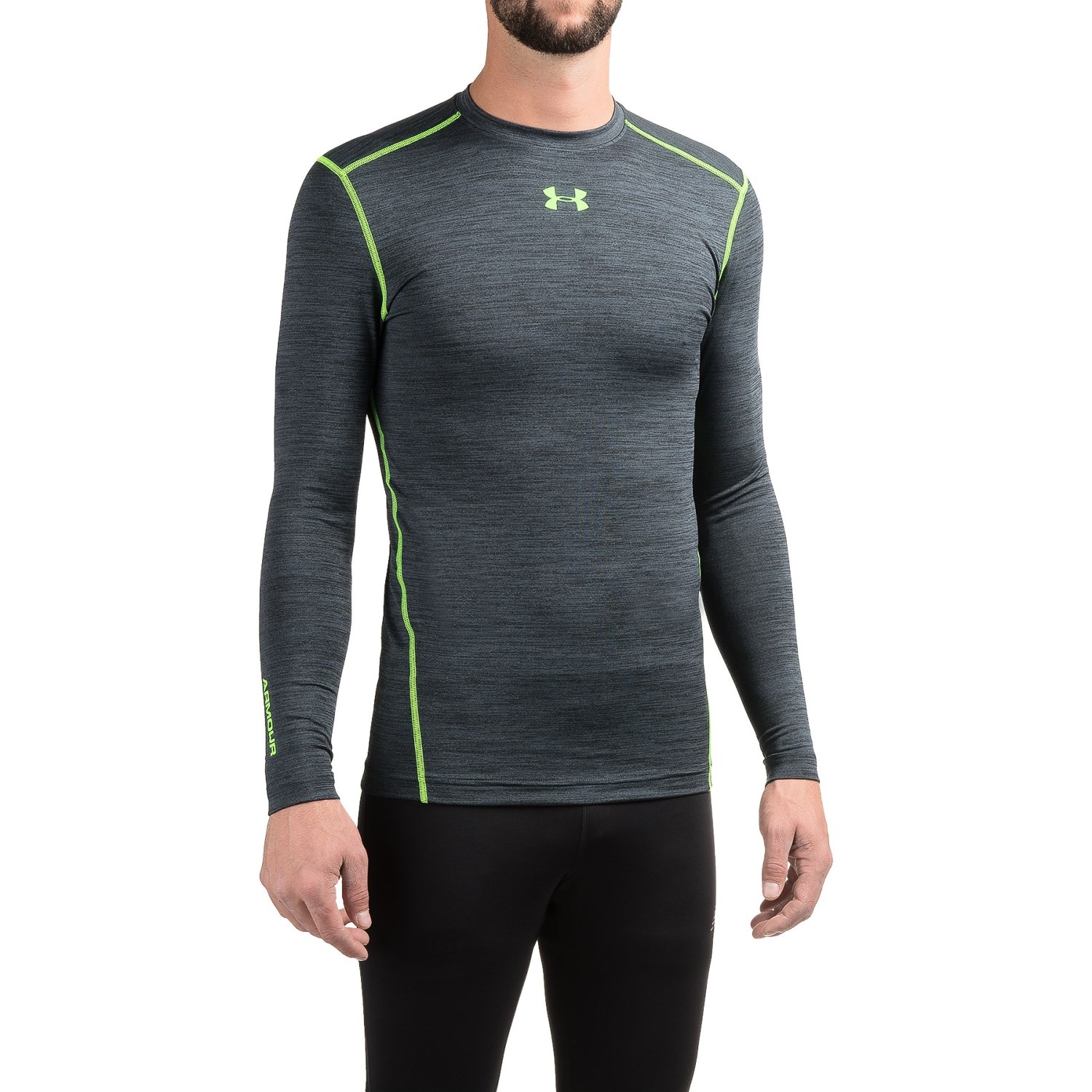 Under Armour ColdGear® Armour Twist Compression Shirt - Long Sleeve (For Men)