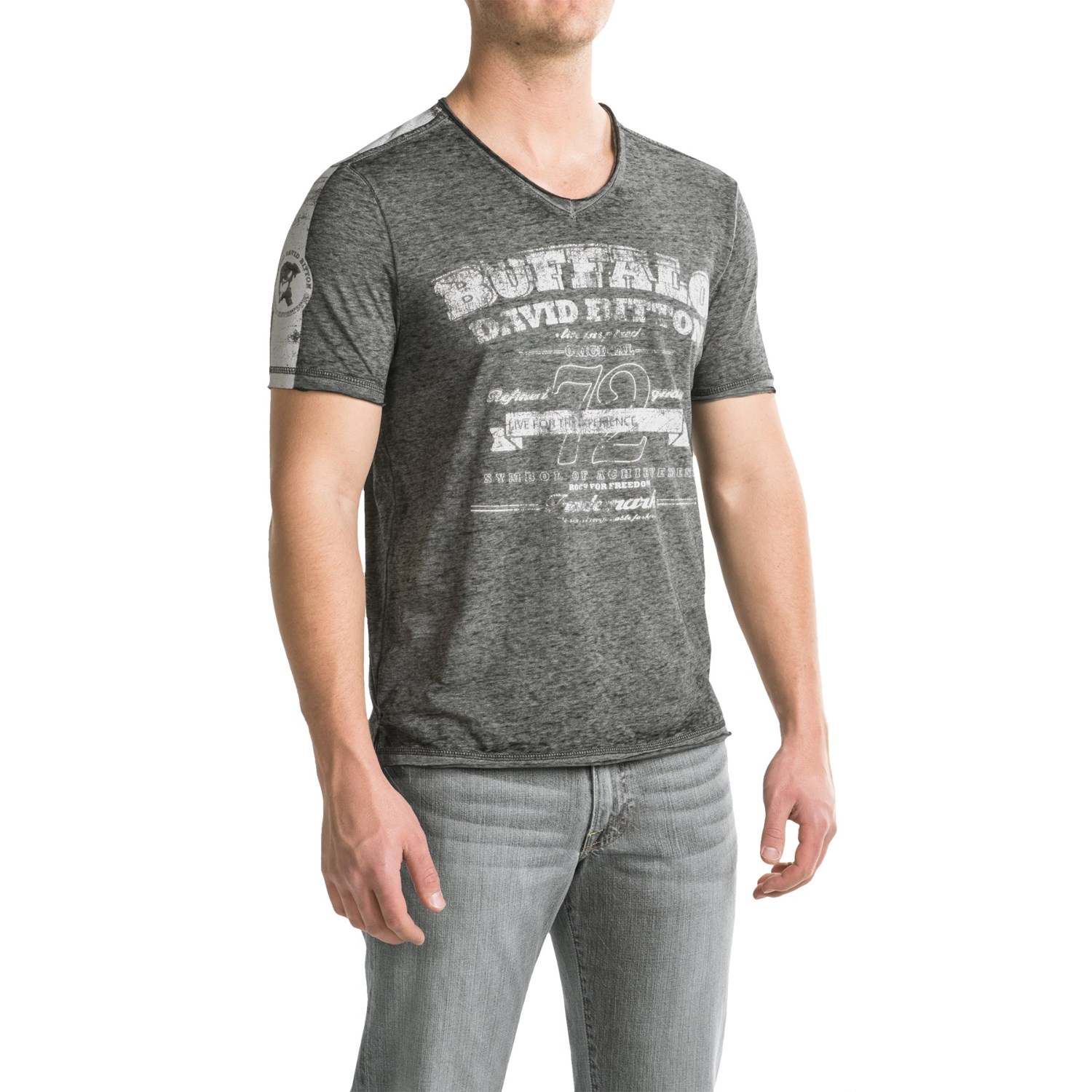 Buffalo David Bitton Nielsen T-Shirt - Short Sleeve (For Men)