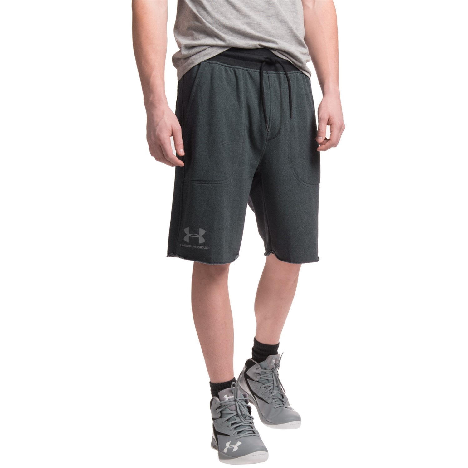 Under Armour Sportstyle Terry-Knit Shorts (For Men)