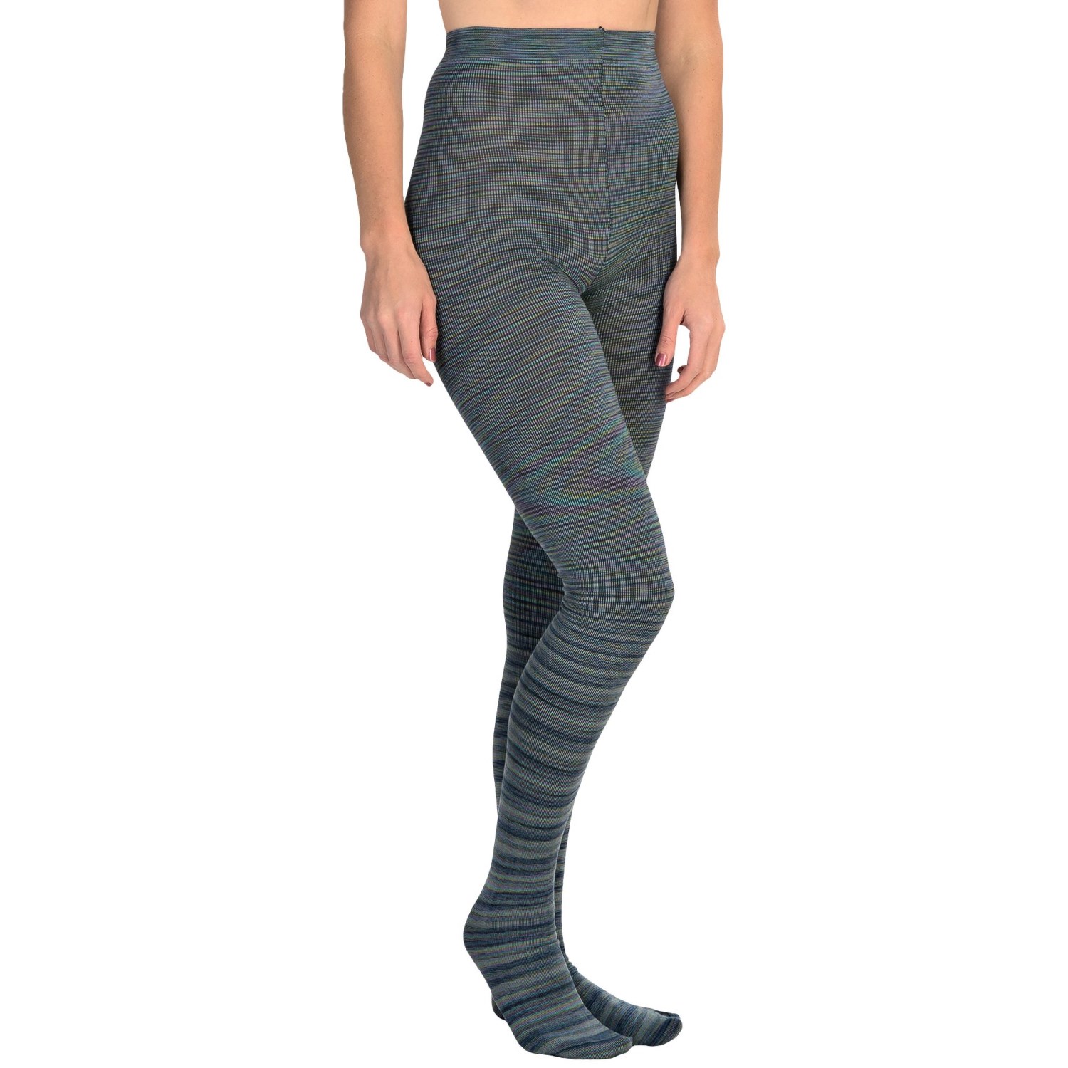 K. Bell Space-Dyed Tights (For Women)