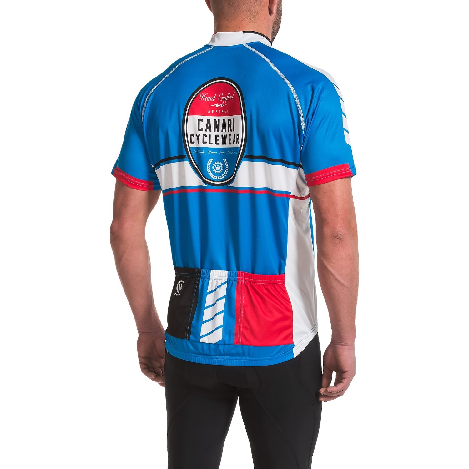 Canari Vista Cycling Jersey - Full Zip, Short Sleeve (For Men)