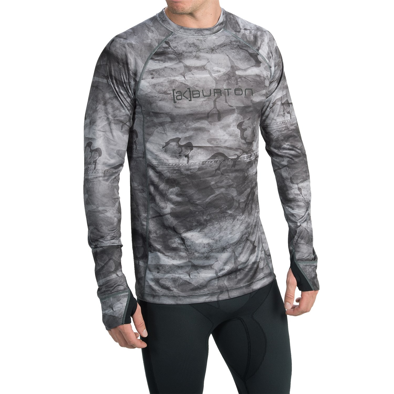 Burton [ak] Polartec® Power Grid® Base Layer Top - UPF 50+, Long Sleeve (For Men)