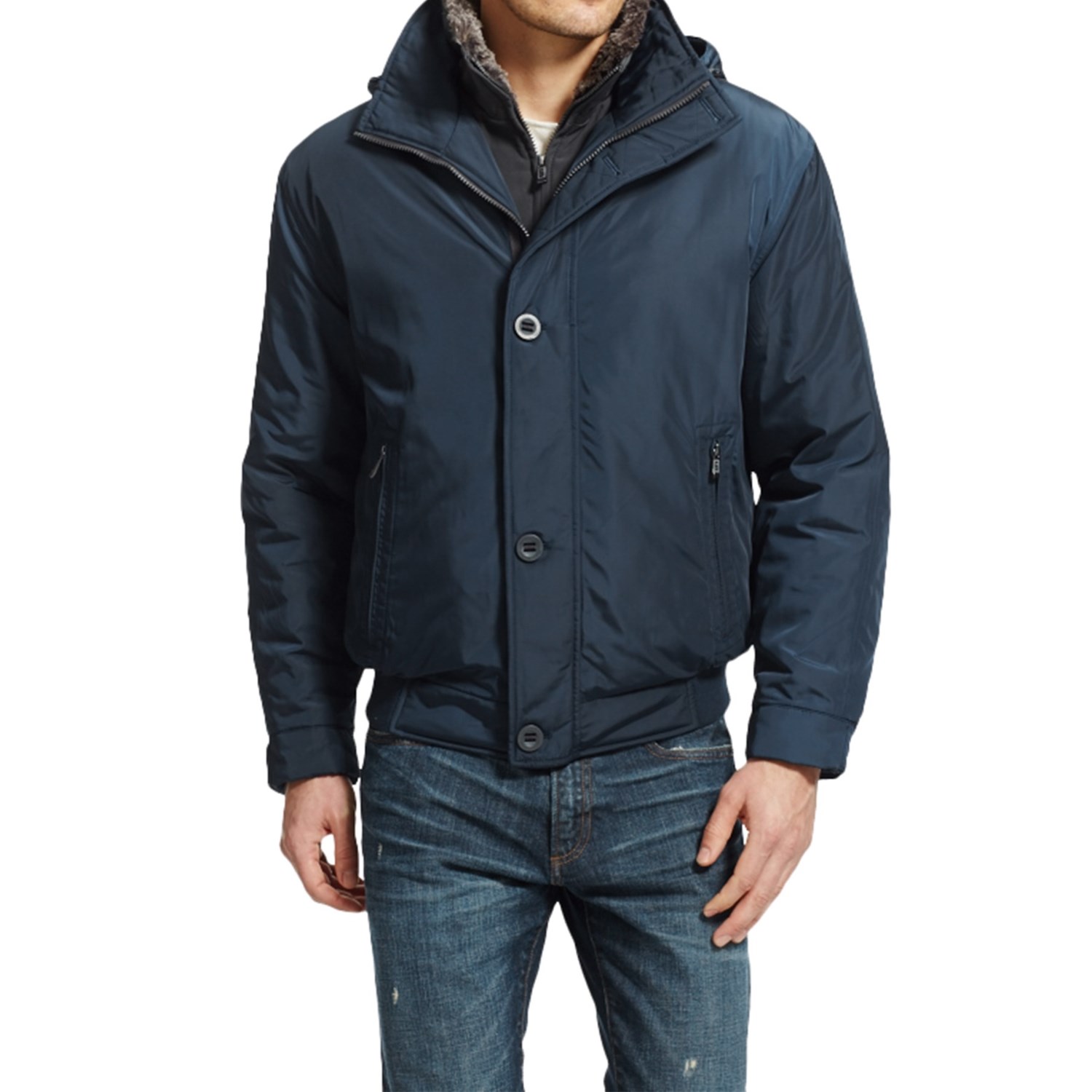 Weatherproof Ultra Oxford Bomber Jacket - Insulated (For Men)