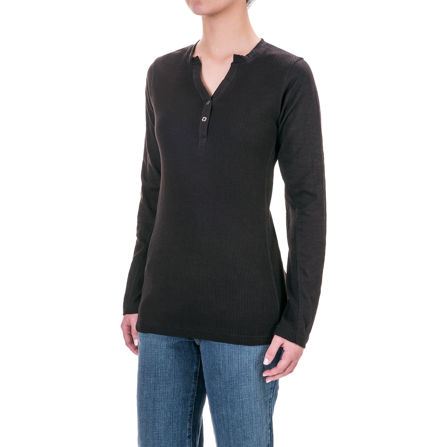 Canyon Guide Outfitters Vanna Thermal Slub Henley Shirt - V-Neck, Long Sleeve (For Women)