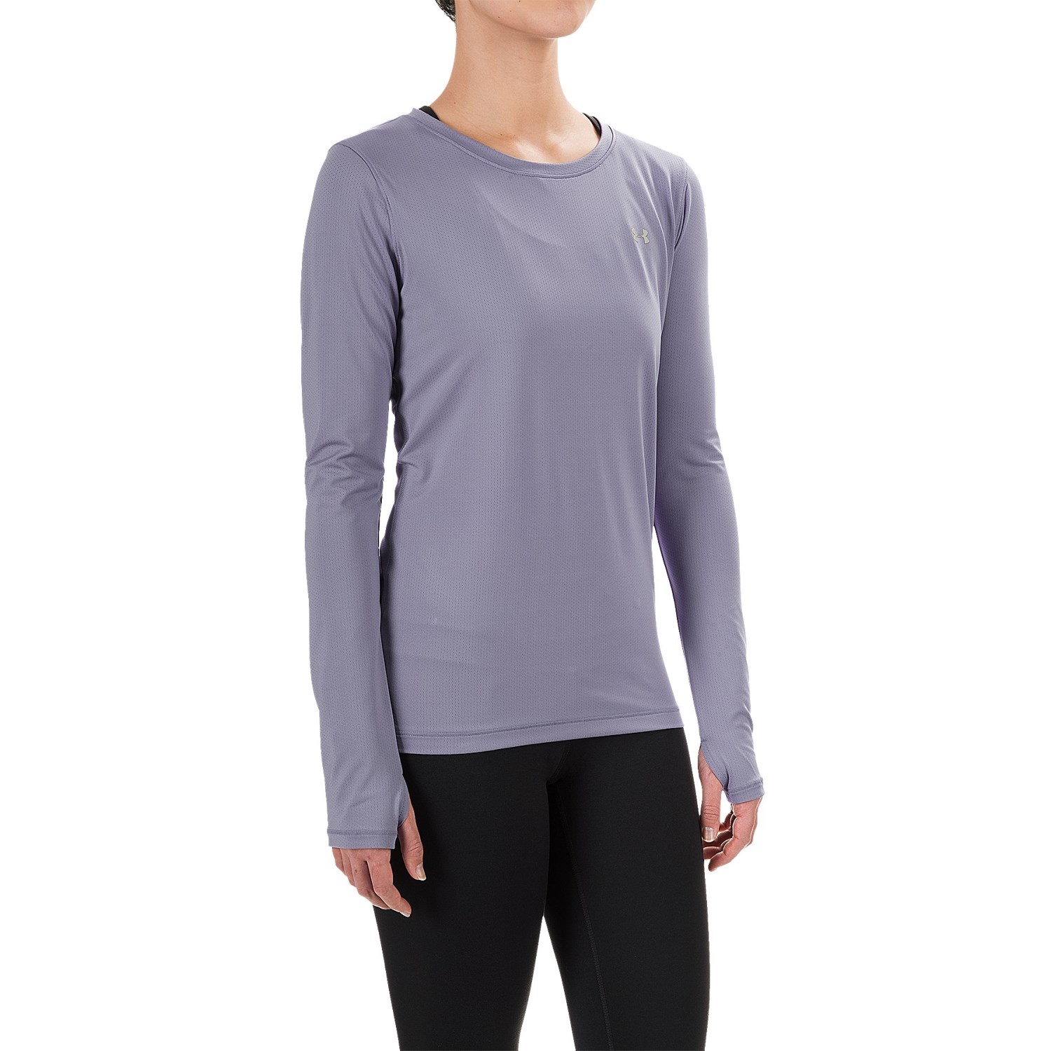 Under Armour HeatGear® Armour Shirt - Crew Neck, Long Sleeve (For Women)