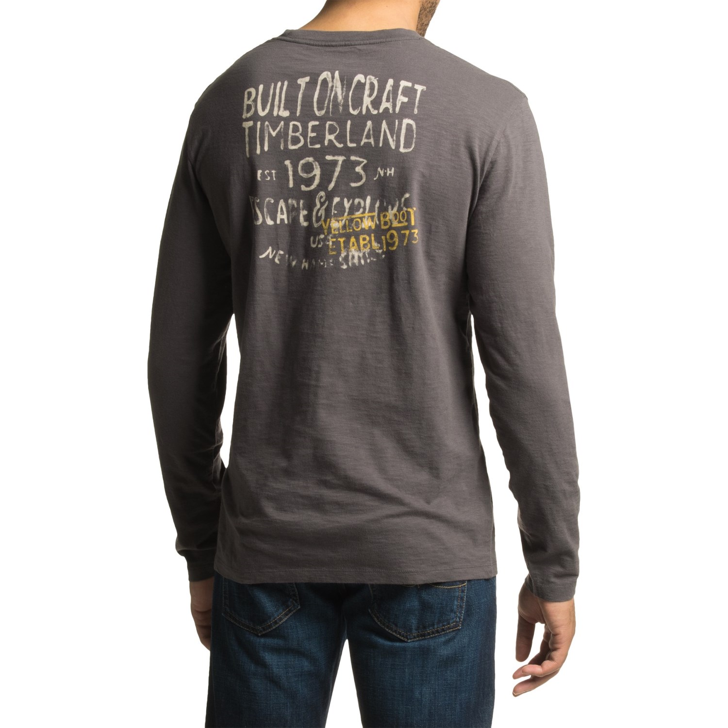 Timberland Built On Craft T-Shirt - Organic Cotton, Long Sleeve (For Men)