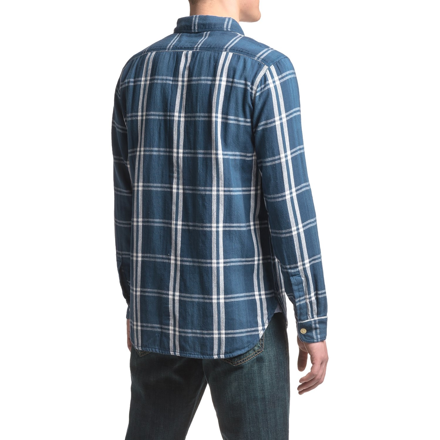 True Grit Big Sur Double Light Indigo Shirt - Long Sleeve (For Men)