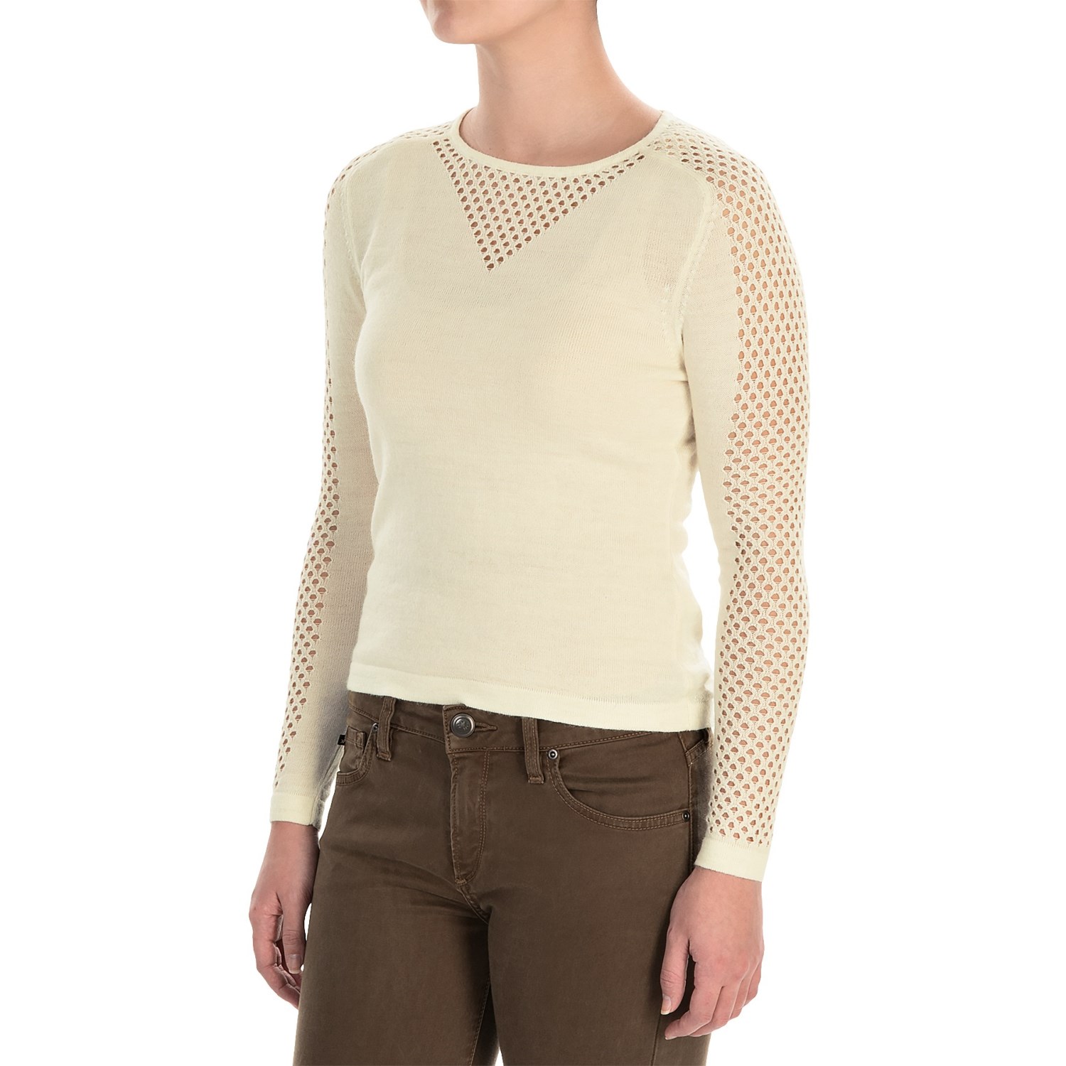 Barbour Ratio Fine-Gauge Knit Sweater - Merino Wool-Alpaca (For Women)