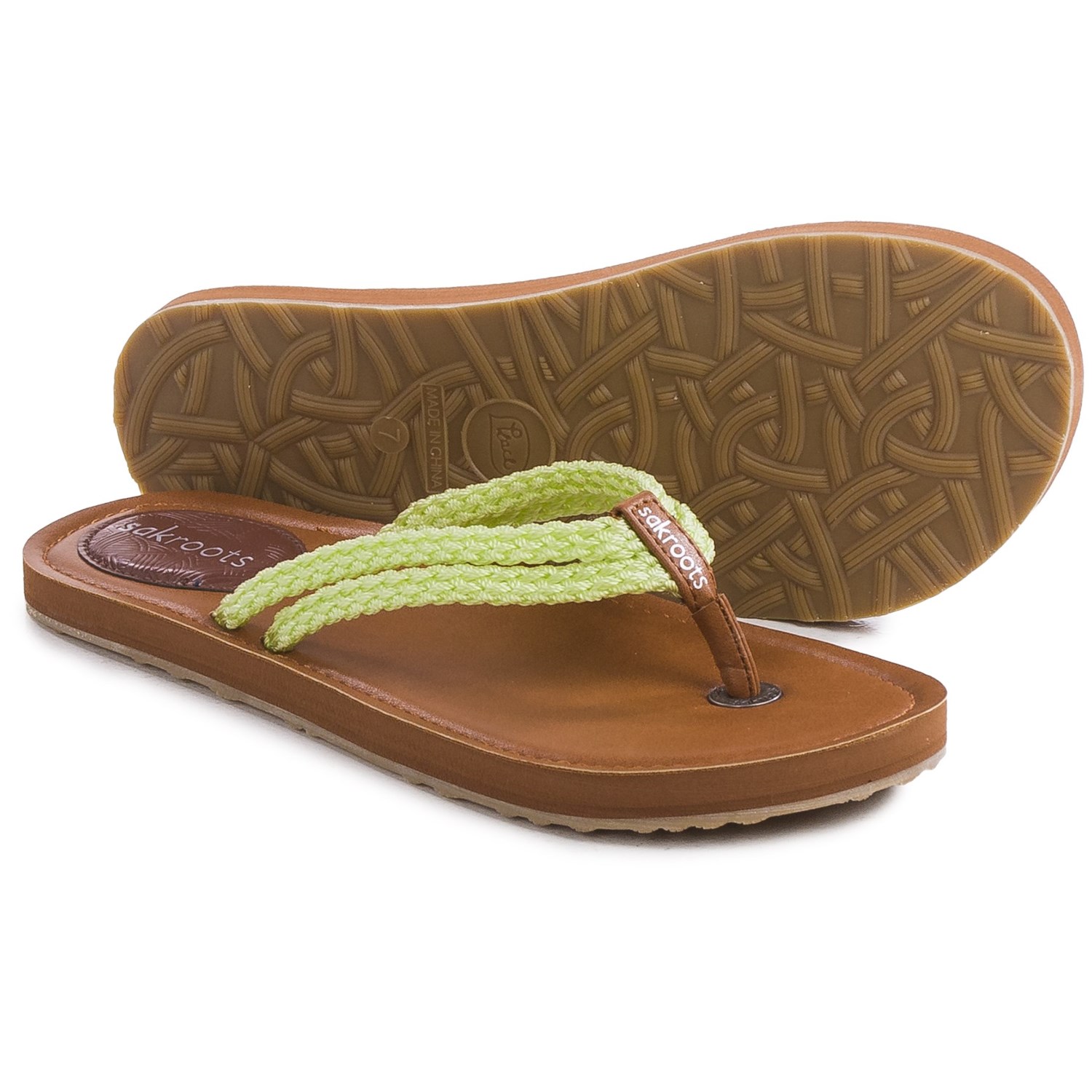 Sakroots Bethanny Flip-Flops (For Women)