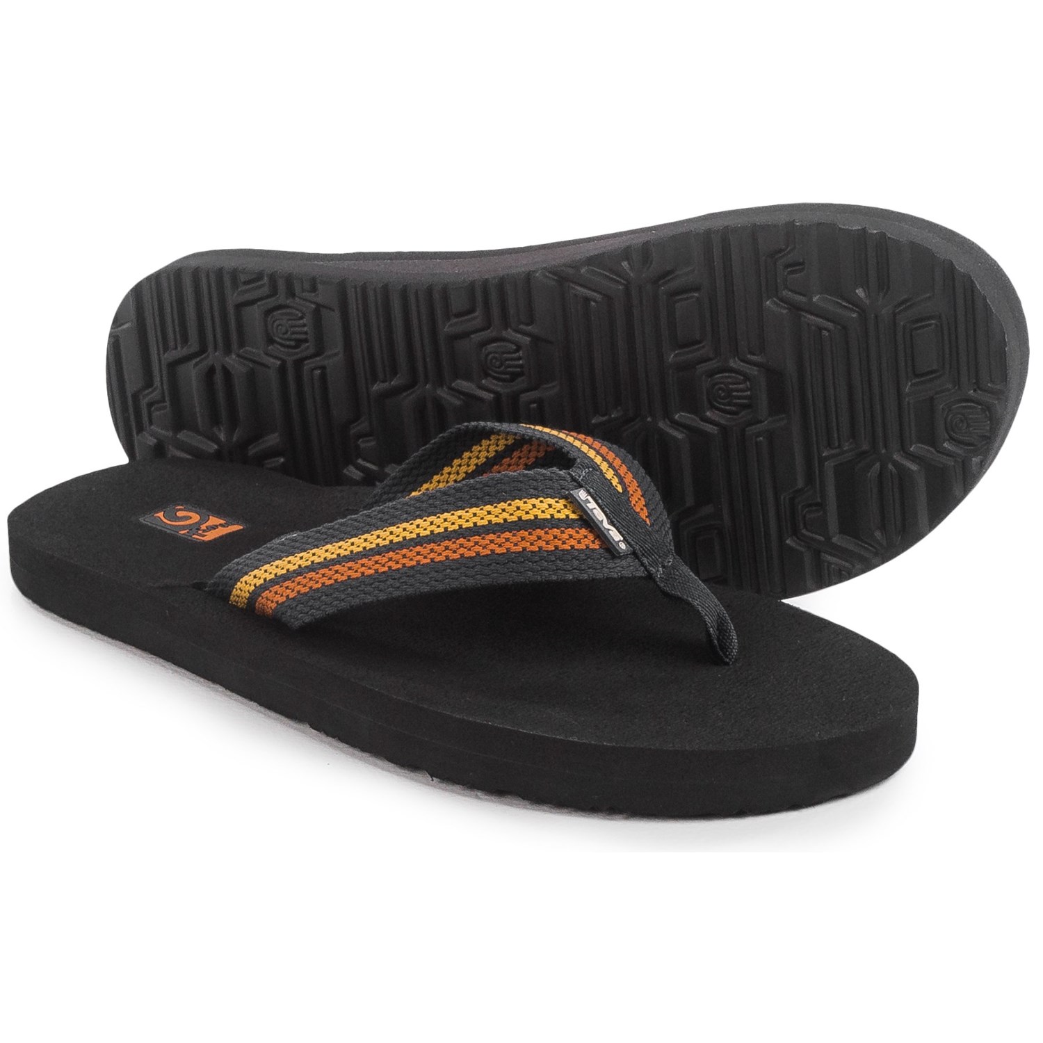 Teva Mush® II Canvas Flip-Flops (For Men)