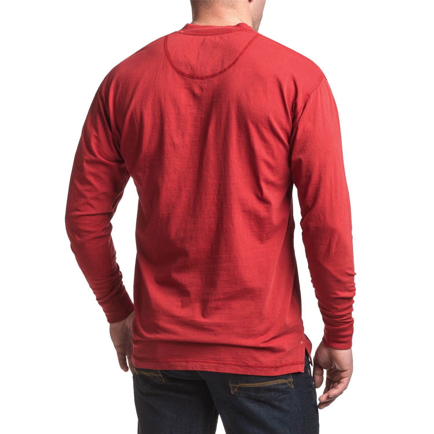 Canyon Guide Outfitters Pigment-Dyed Henley Shirt - Long Sleeve (For Men)