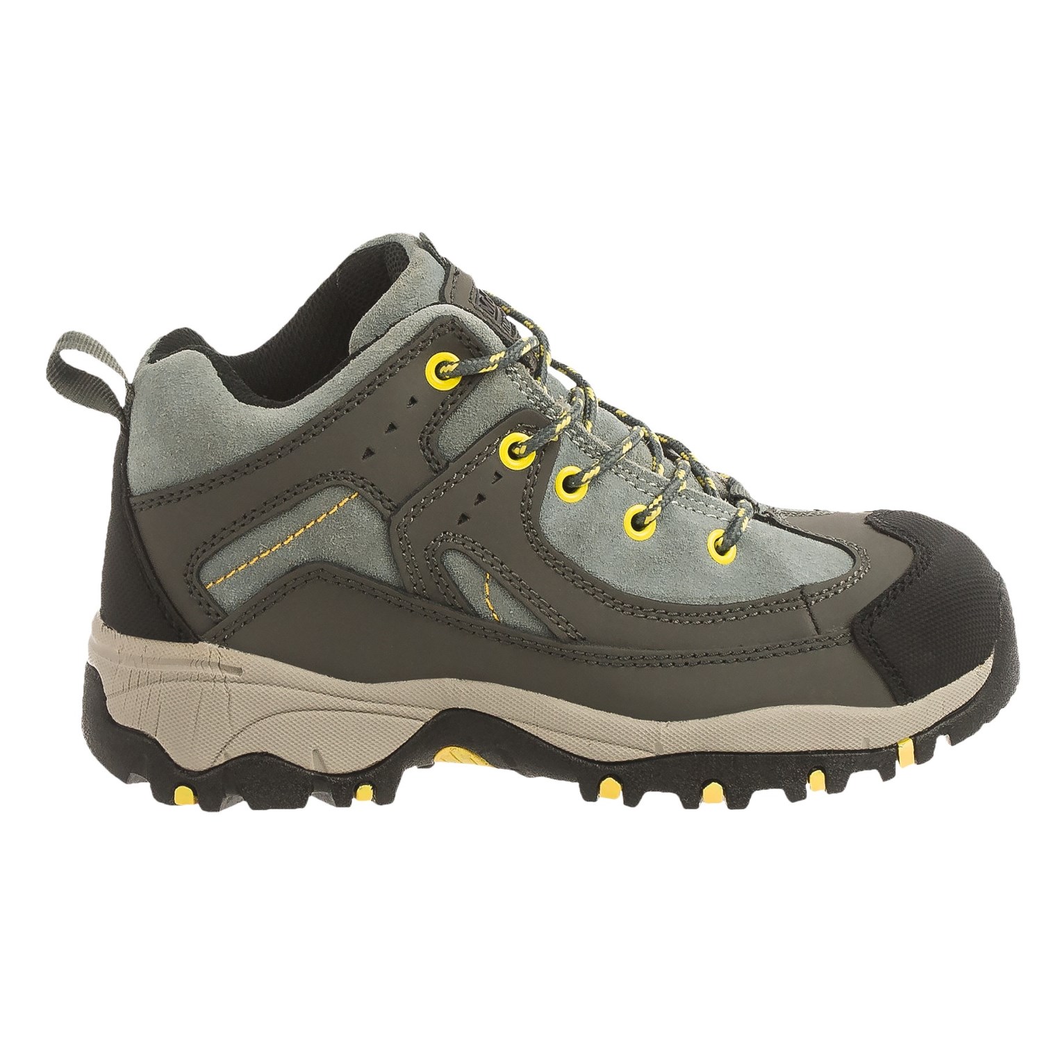 McRae Mid-Height Steel Toe Work Boots - Nubuck-Suede (For Women)