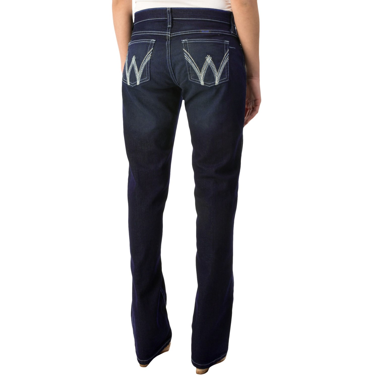 Wrangler Cool Vantage Q-Baby Jeans - Straight Leg (For Women)