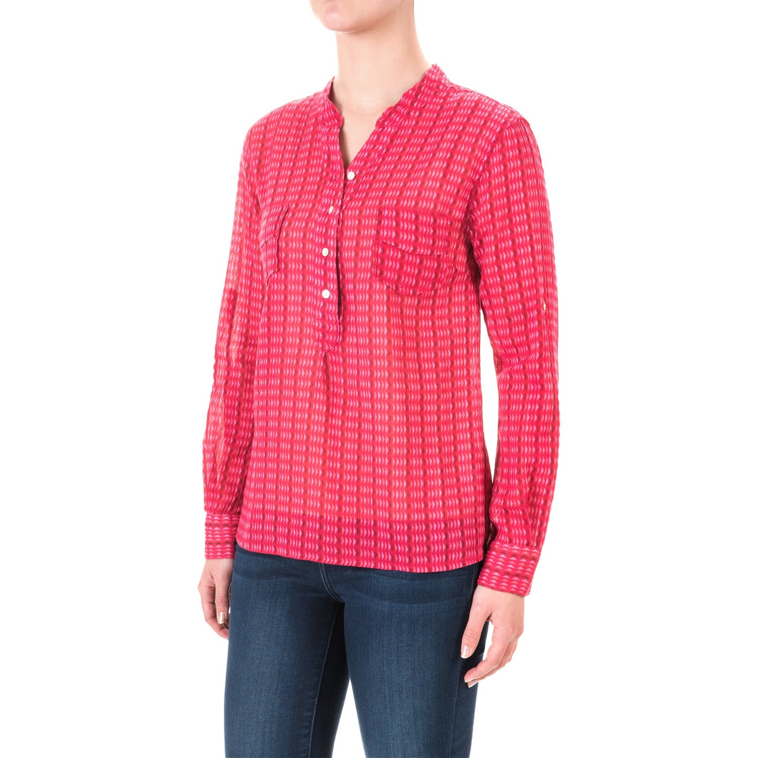 Carve Designs Dylan Gauze Shirt - Long Sleeve (For Women)