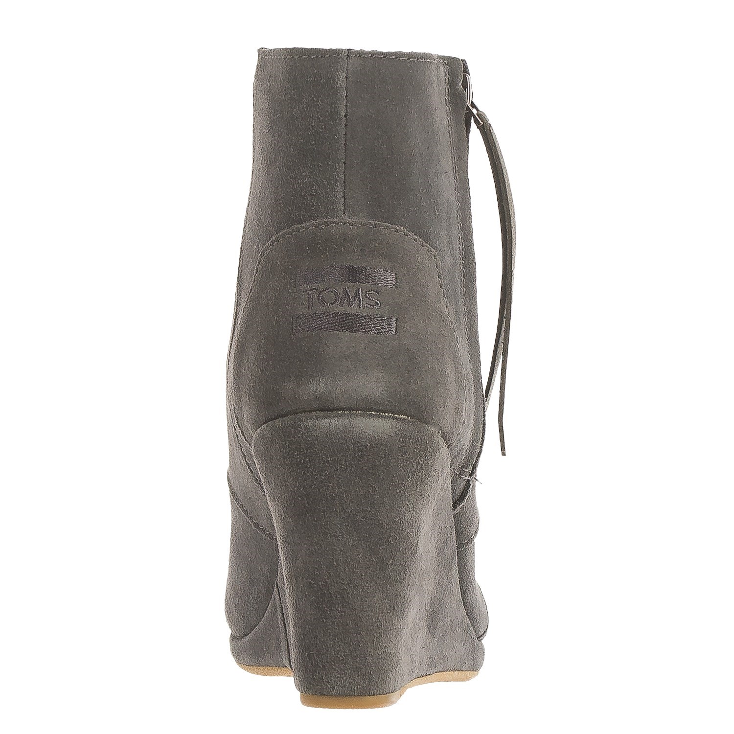 TOMS High Desert Wedge Ankle Boots - Suede (For Women)