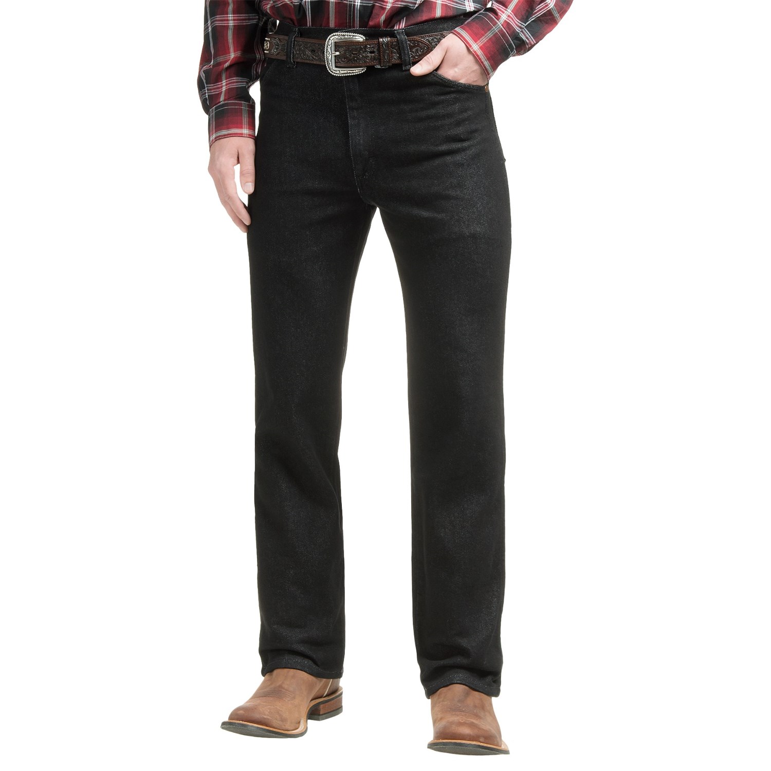 Wrangler Classic Cowboy Cut® Stretch Jeans - Slim Fit (For Men)