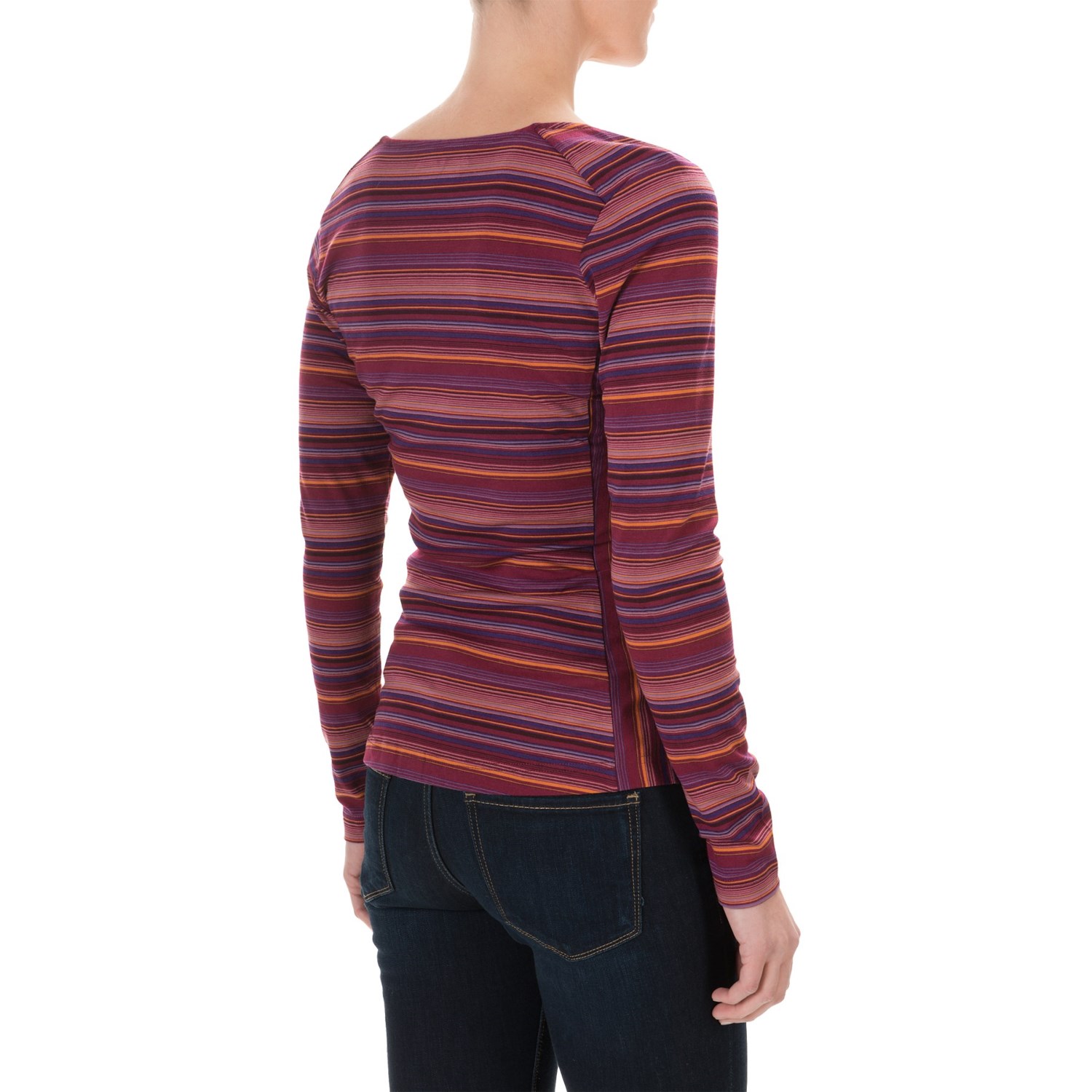 Royal Robbins Essential TENCEL® Striped Cowl Neck Shirt - UPF 50+, Long Sleeve (For Women)