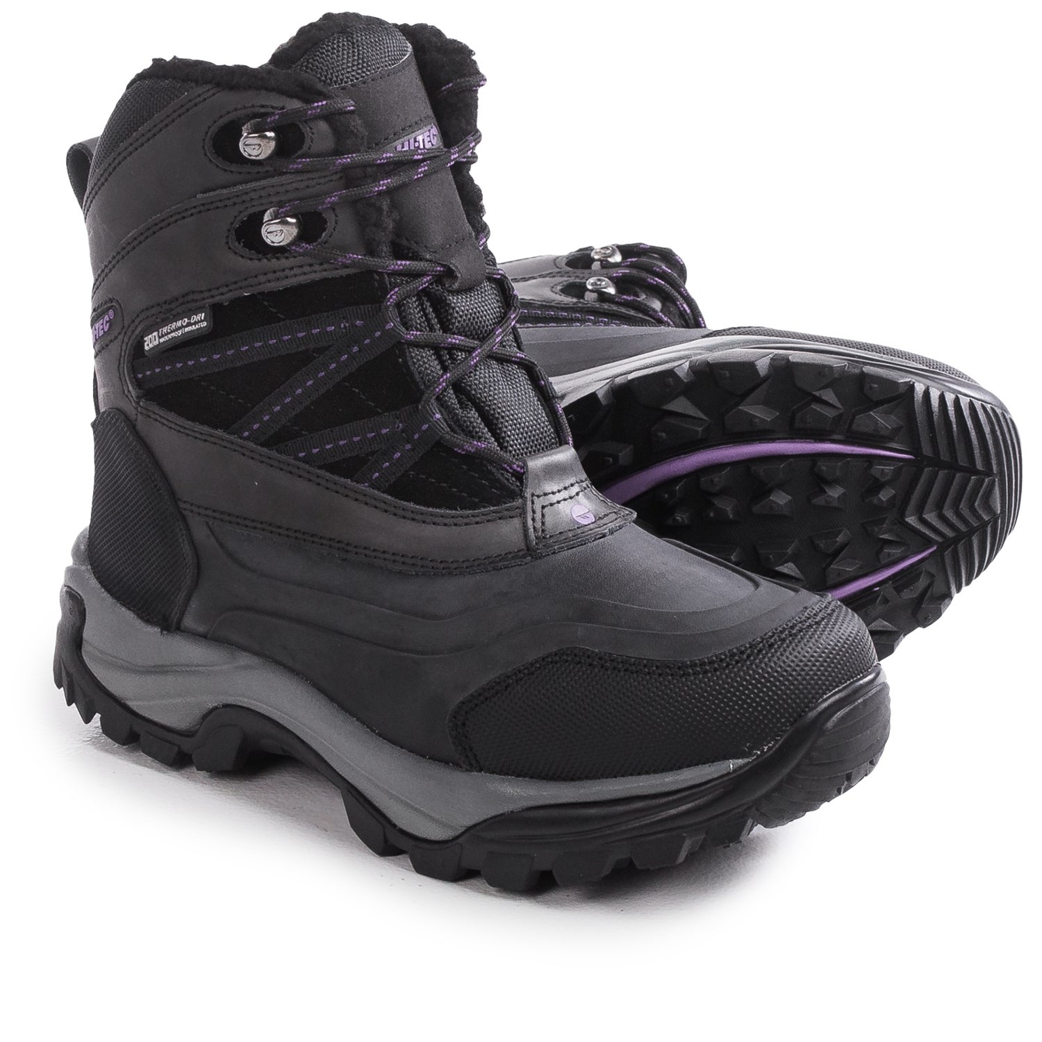 Hi-Tec Snow Peak 200 Snow Boots - Waterproof, Insulated, Leather (For Women)