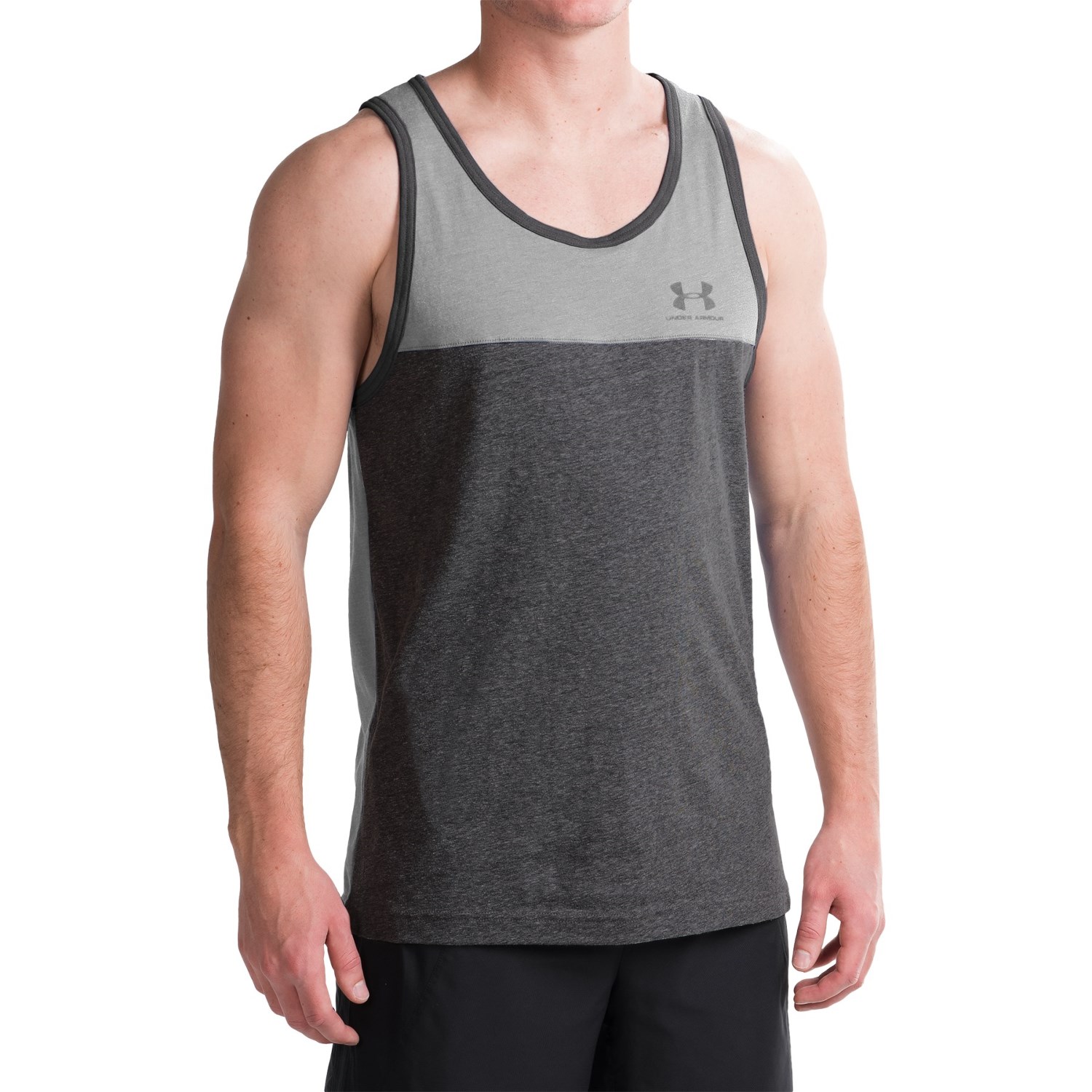 Under Armour HeatGear® Sportstyle Tri-Blend Tank Top (For Men)