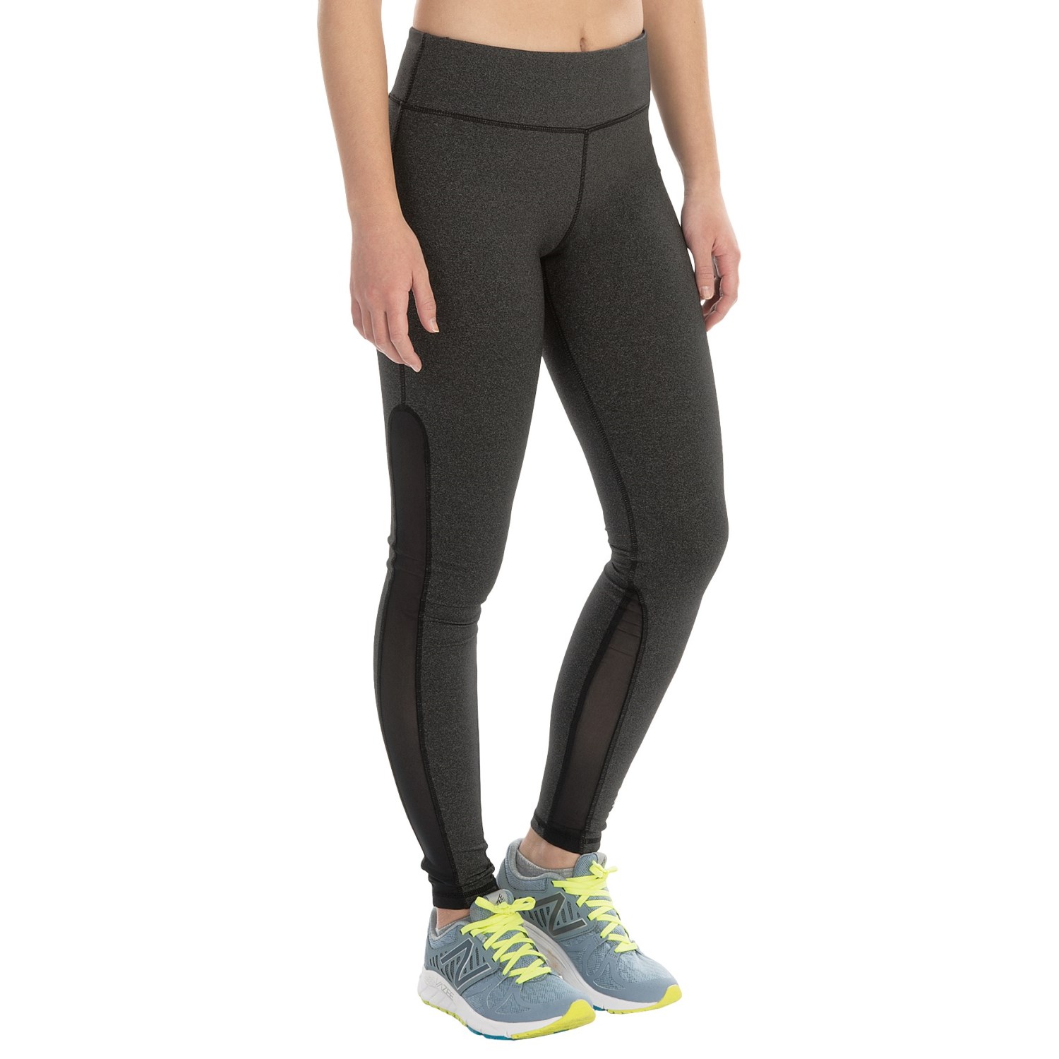 Kyodan Side Mesh Running Tights - UPF 40+ (For Women)