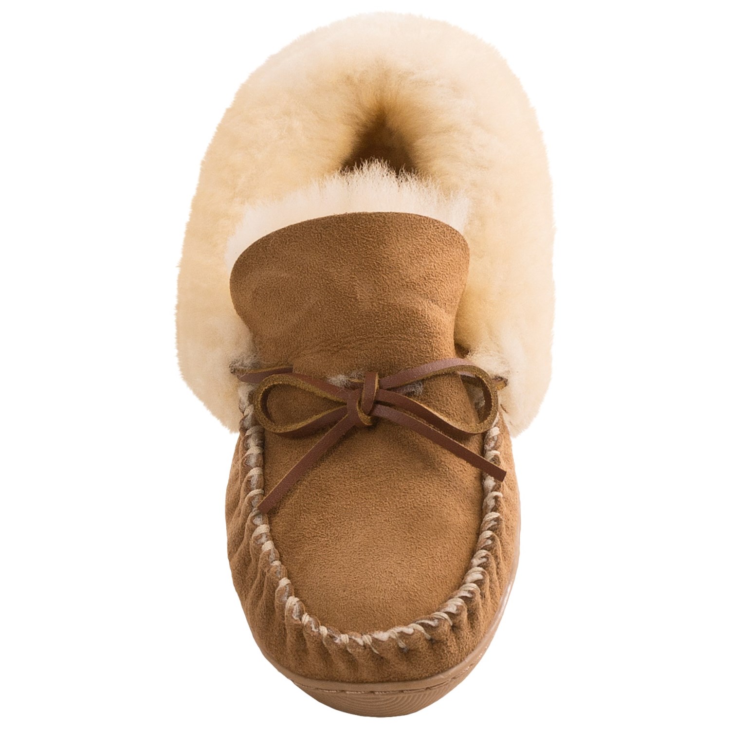 Clarks Double-Faced Shearling Moc Slippers (For Women)