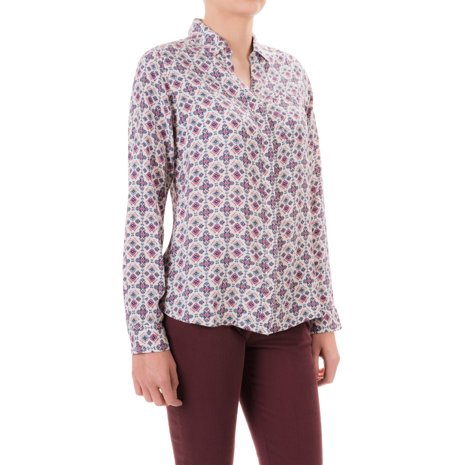 JAG Roan Shirt - Hidden-Button Front, Long Sleeve (For Women)