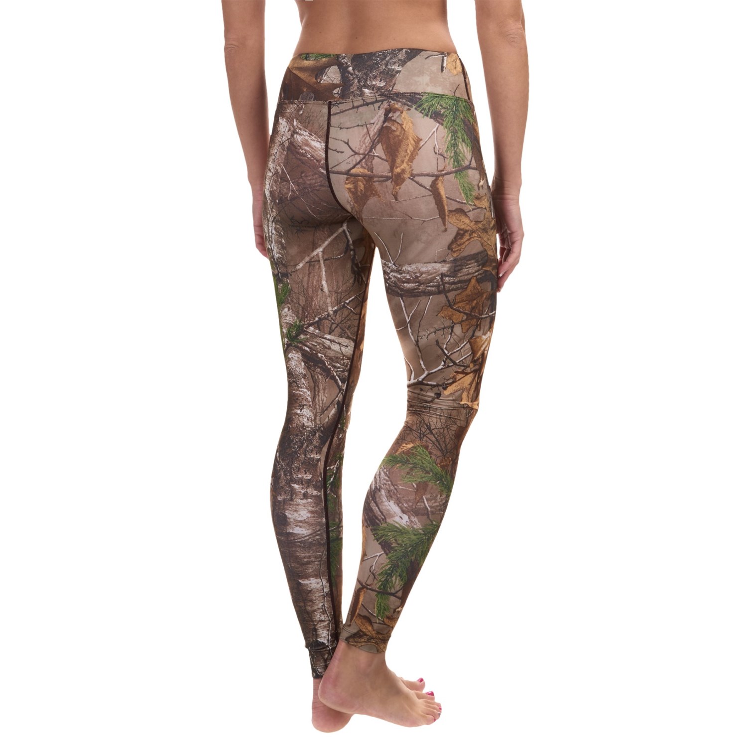 Terramar Camo Essentials Stalker Base Layer Bottoms - UPF 25+, Midweight (For Women)