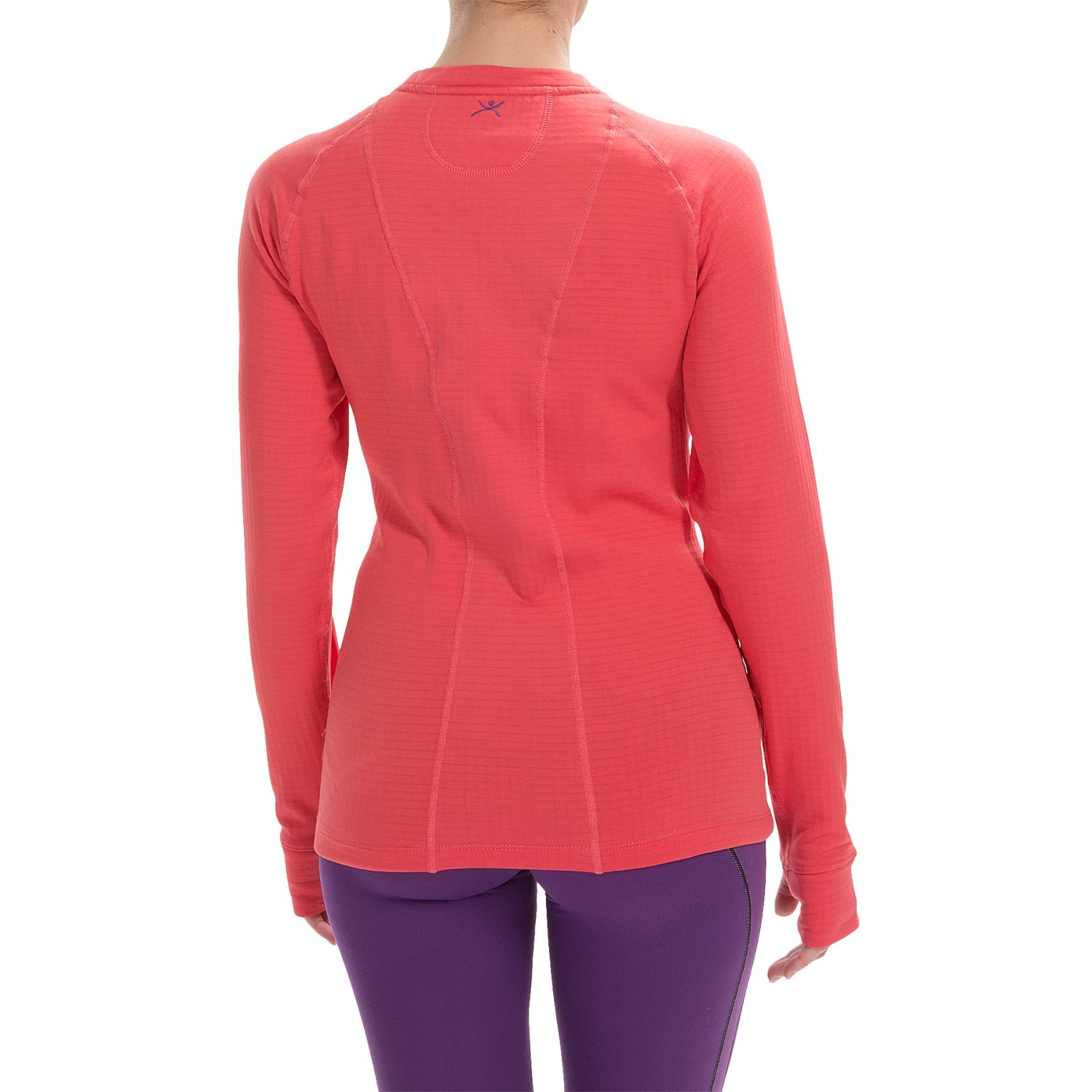 Terramar Ecolator Scoop Fleece Base Layer Top - UPF 50+, Long Sleeve (For Women)