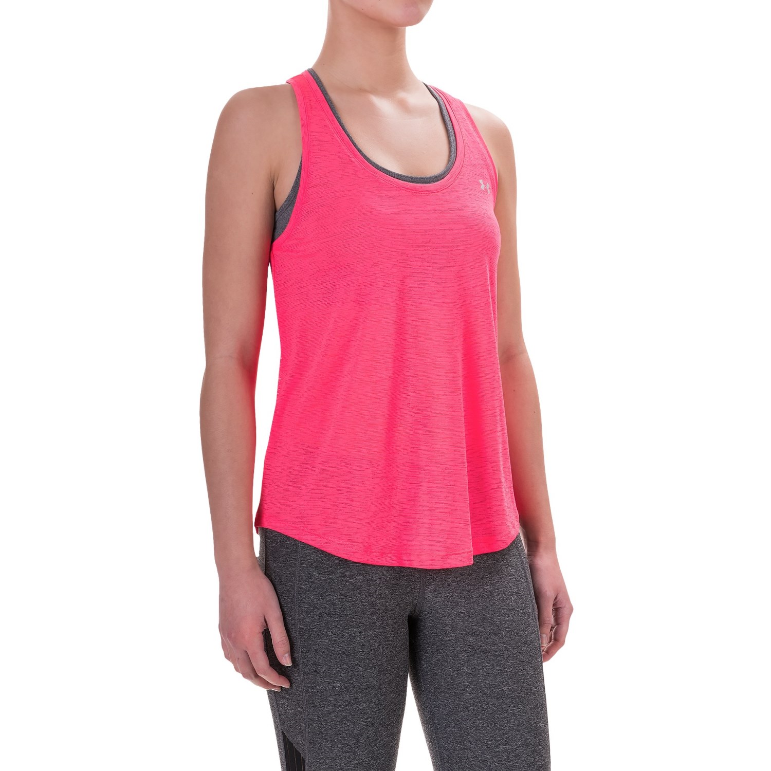 Under Armour UA Tech Slub Flowy Tank Top - Racerback (For Women)