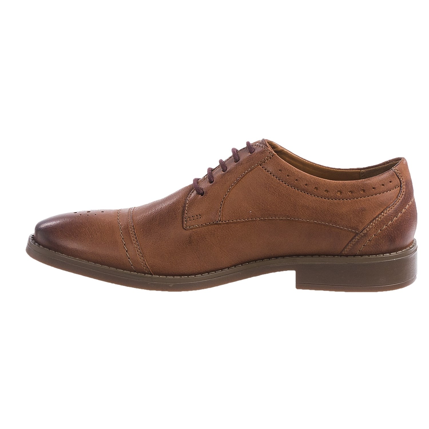 Clarks Garren Oxford Shoes - Leather, Cap Toe (For Men)