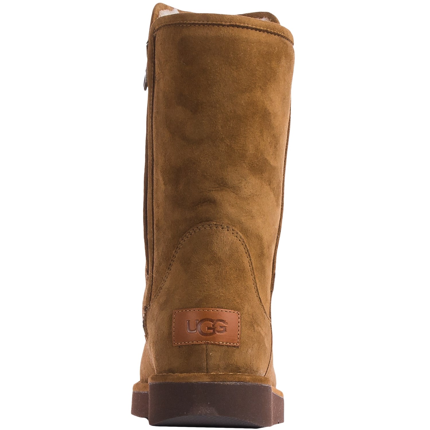 UGG® Australia Abree Short Boots - Suede, Merino Sheepskin (For Women)