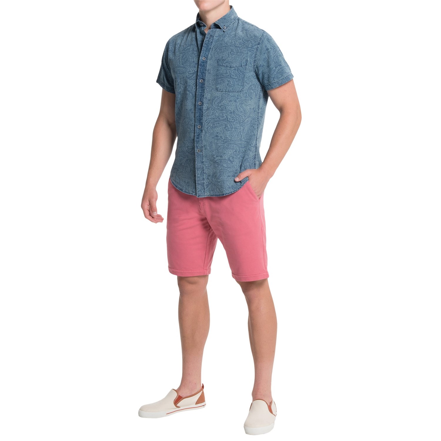 Slate & Stone Madison French Terry Shorts - Cotton Knit (For Men)