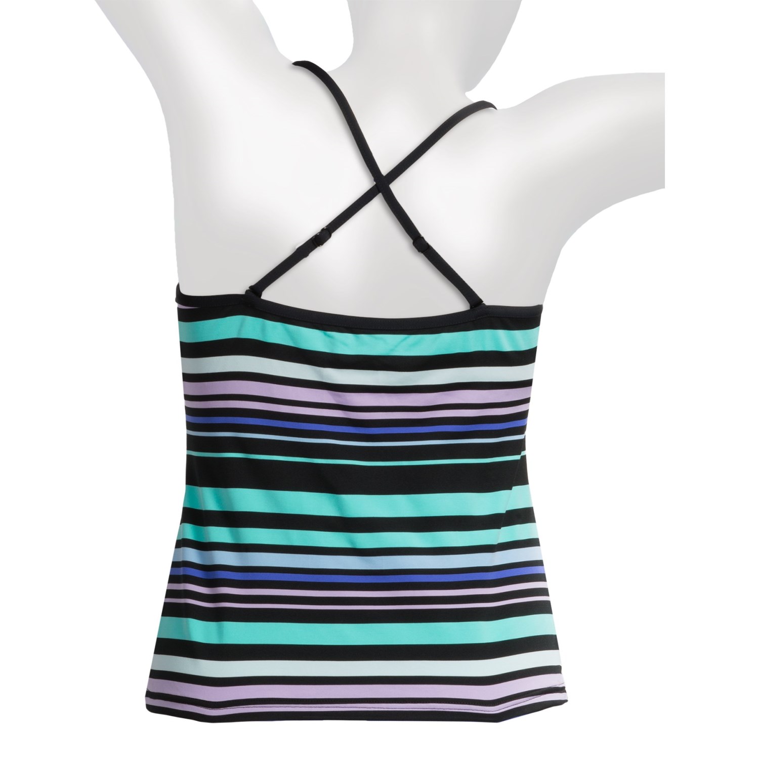 JAG Criss-Cross Tankini Top (For Women)