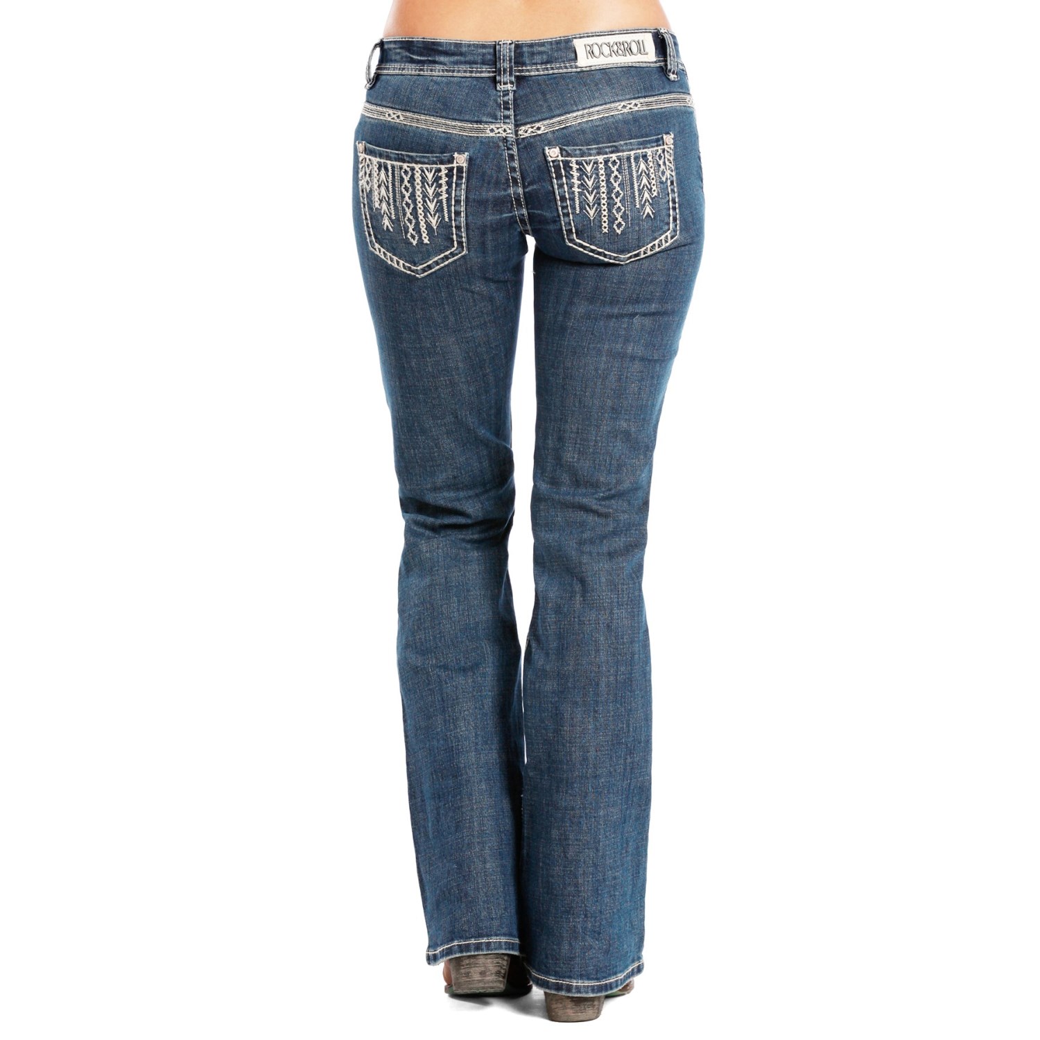 Rock & Roll Cowgirl Arrow Rain Riding Jeans - Bootcut (For Women)