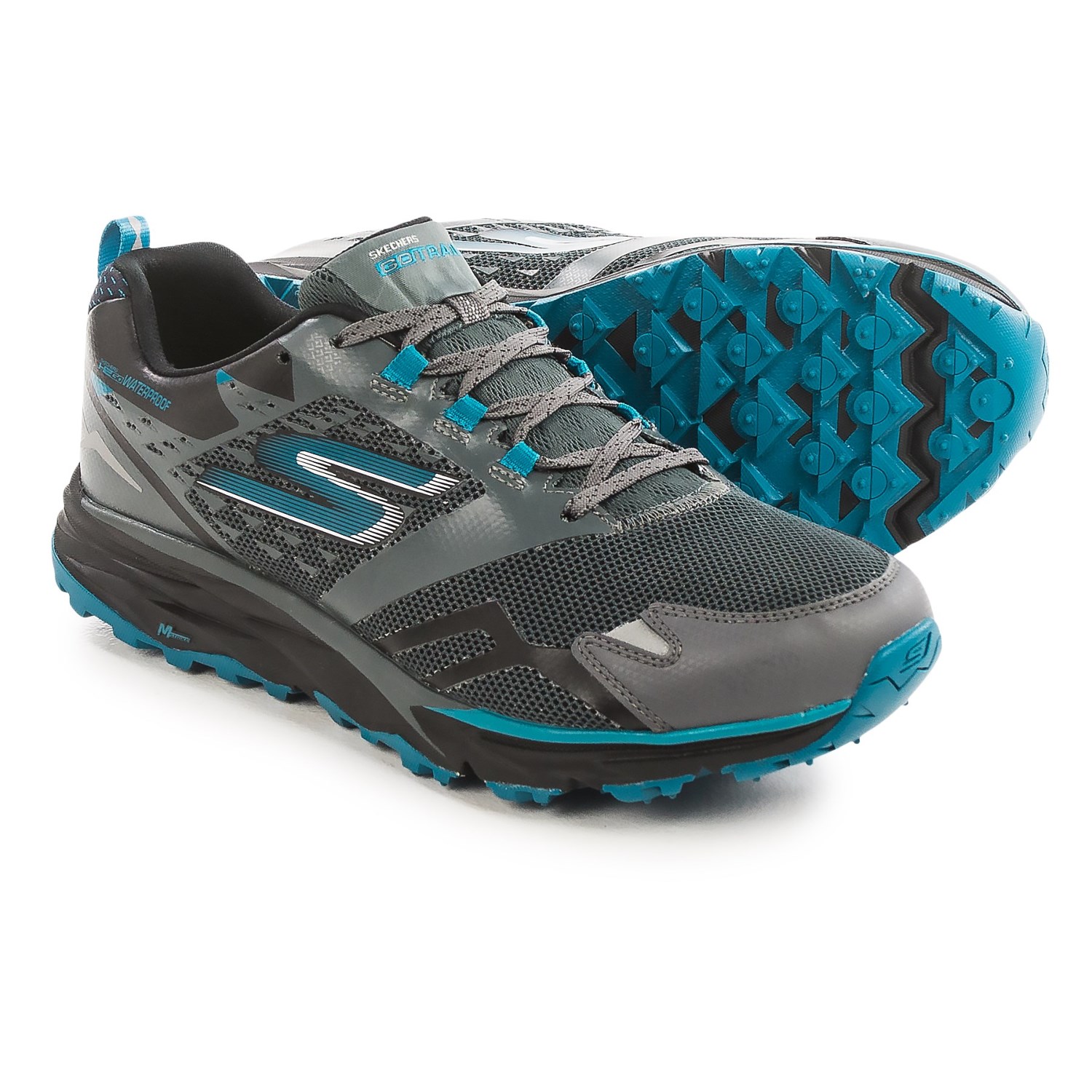 Skechers GOTrail Adventure Running Shoes - Waterproof (For Men)